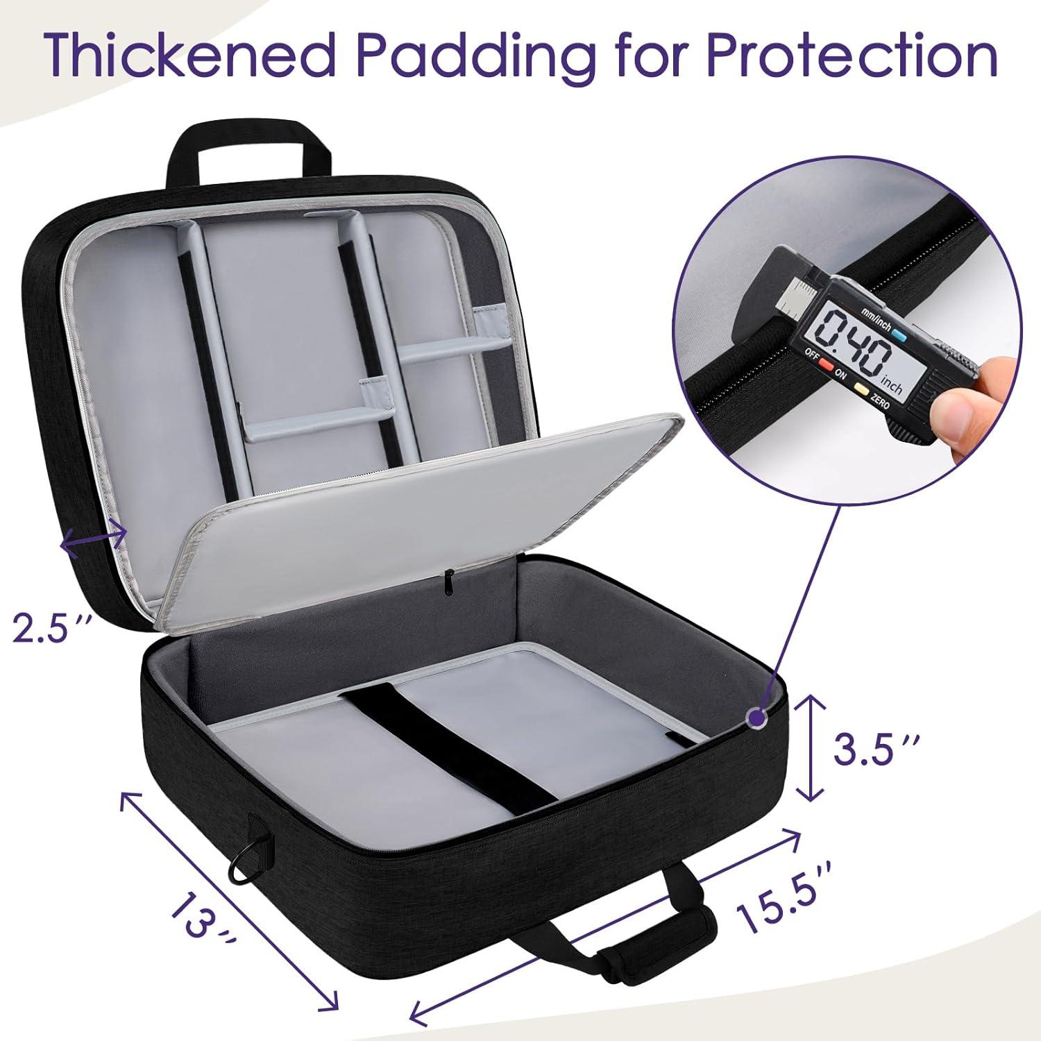 Estuche para Mezclador de Audio SNIGJAT 39.37x33.02cm Negro