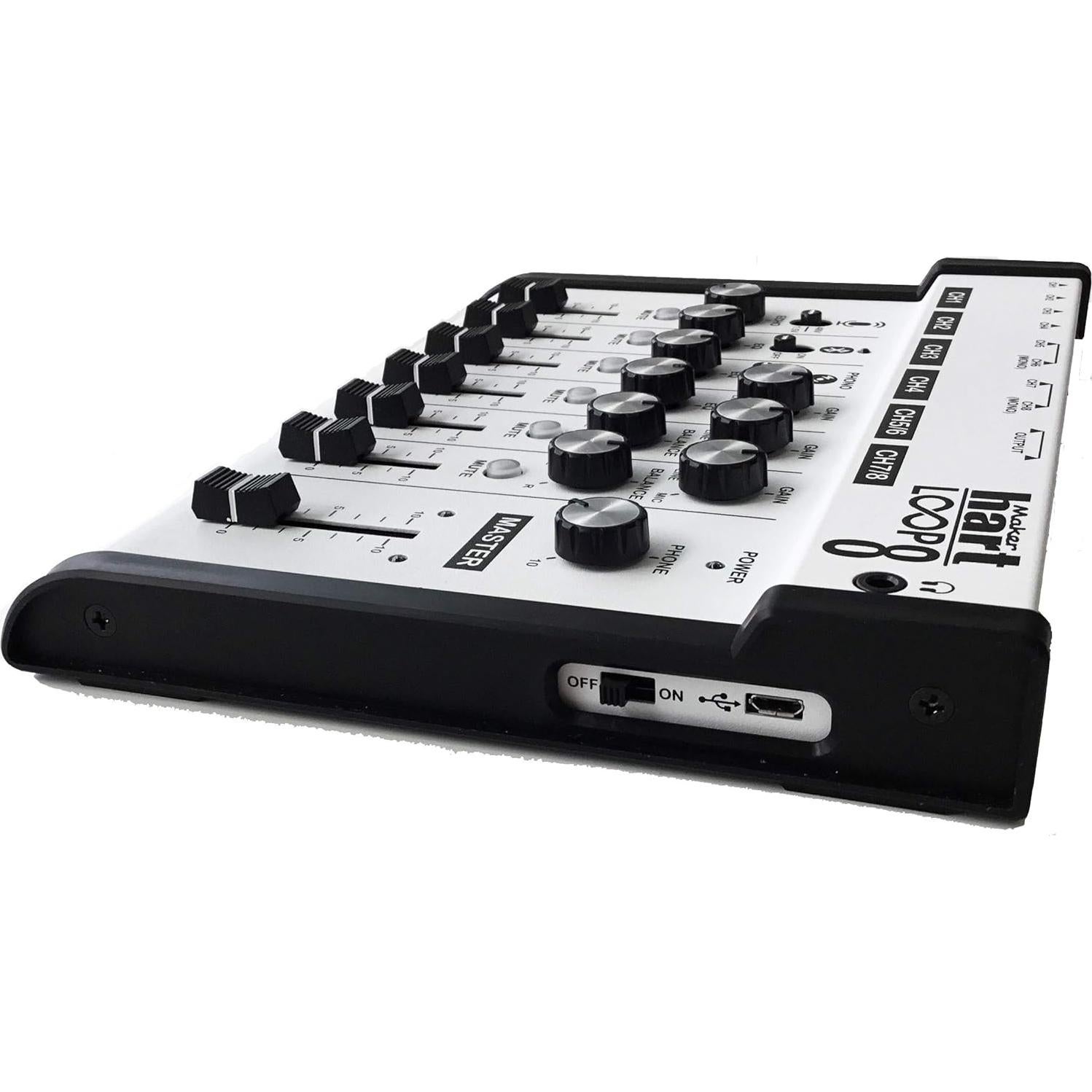 Mixer de Audio Loop 8 Hart con Bluetooth y 8 Canales