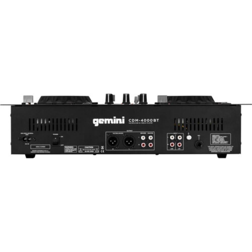 Reproductor de Medios Dual CD/USB Gemini CDM-4000BT