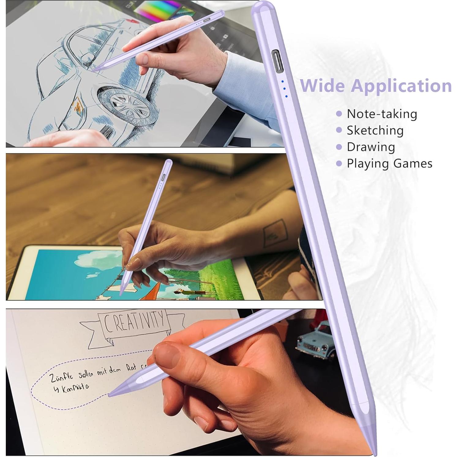 Lápiz Stylus besky para iPad 2018-2023, Carga Rápida