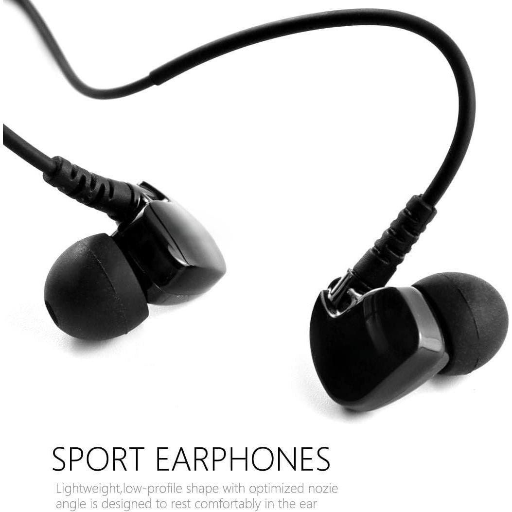 Auriculares Deportivos Granvela GV1 con Micrófono - Negro