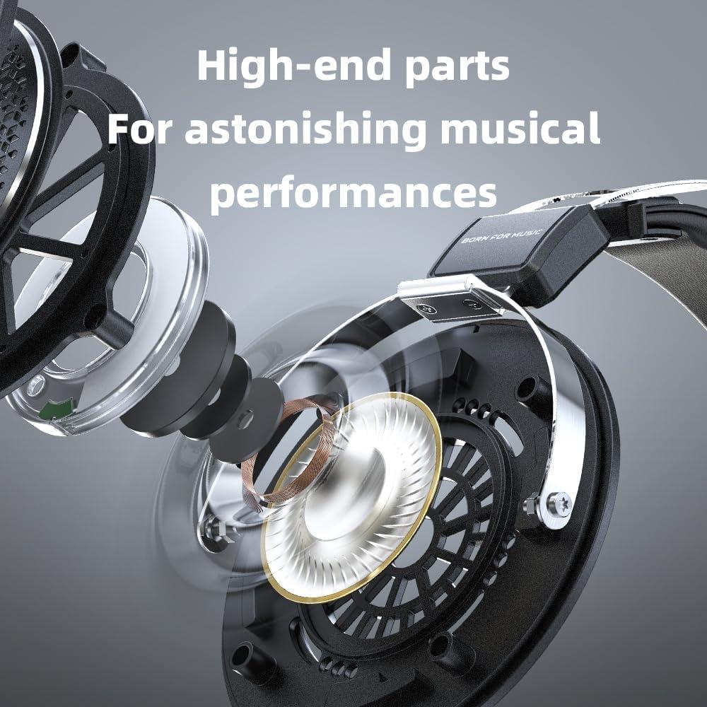 Auriculares FiiO JT1 Profesionales 50mm con Micrófono para Juegos