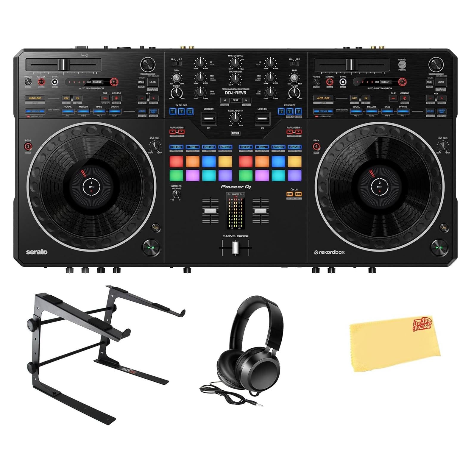 Controlador DJ Pioneer DDJ-REV5 4 Canales con Accesorios
