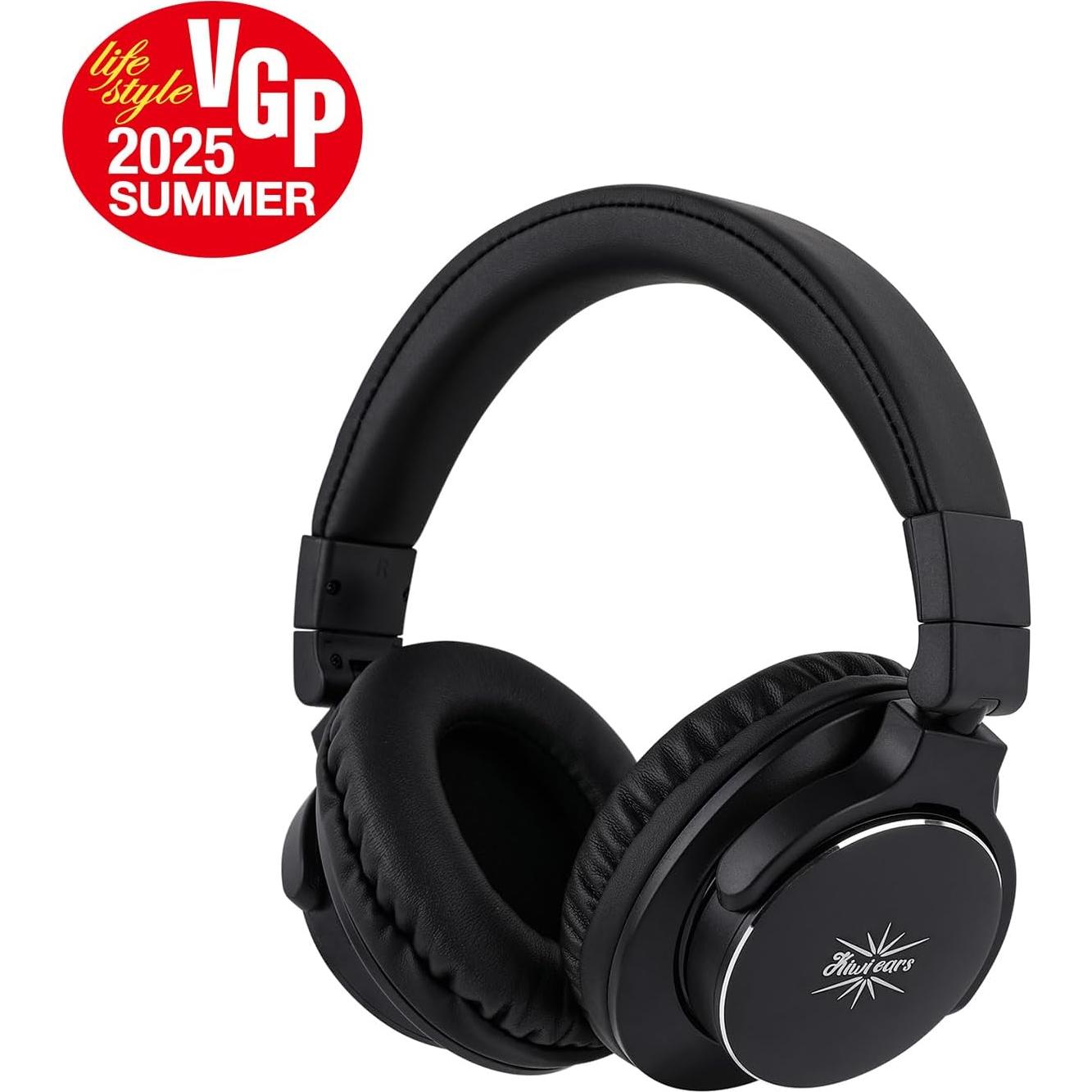 Auriculares Linsoul Kiwi Ears Division 40mm Monitoreo Negro