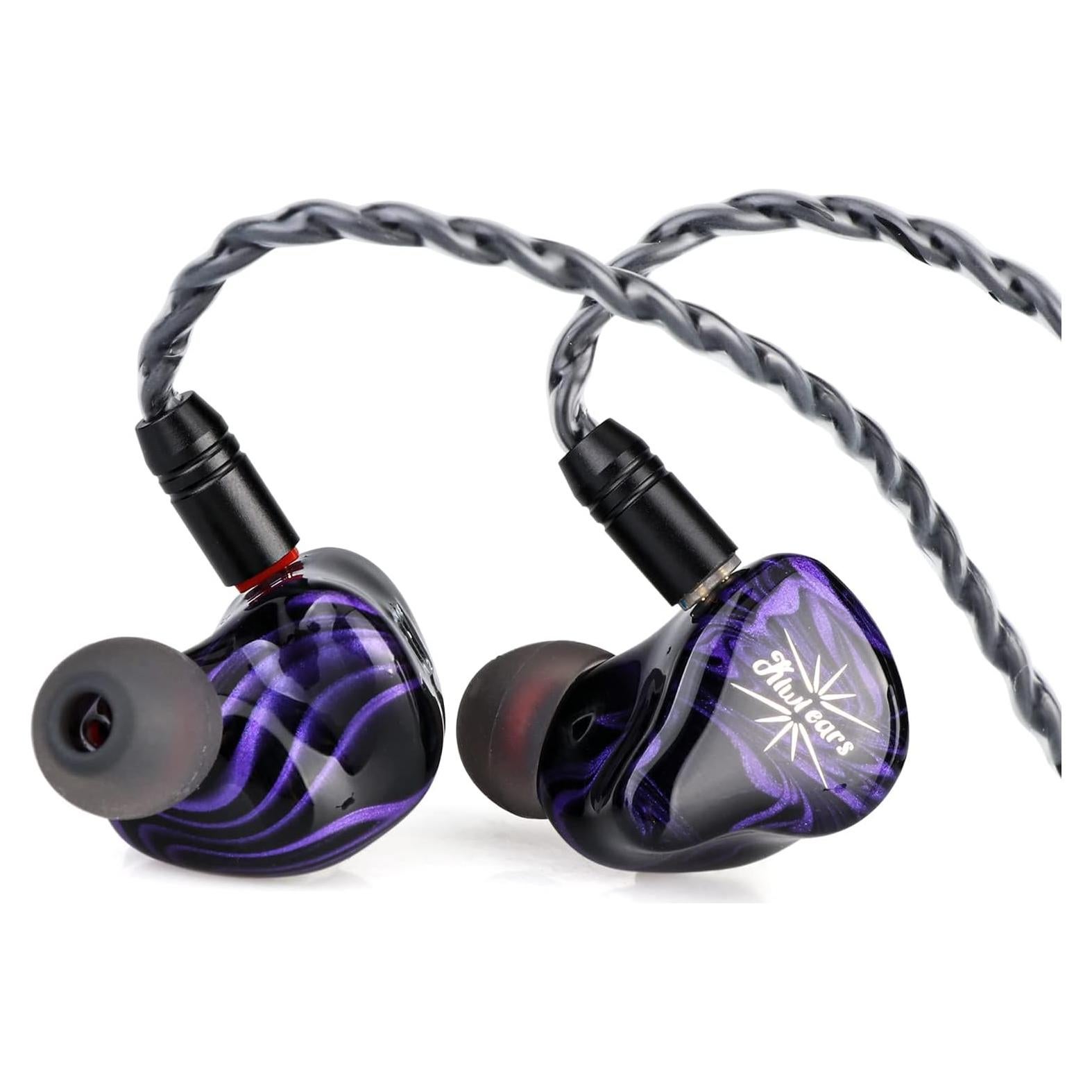 Auriculares In-Ear Kiwi Ears Cuarteto 2DD+2BA HiFi Resina