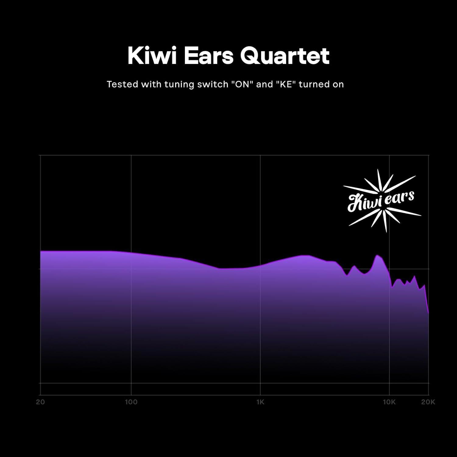 Auriculares In-Ear Kiwi Ears Cuarteto 2DD+2BA HiFi Resina