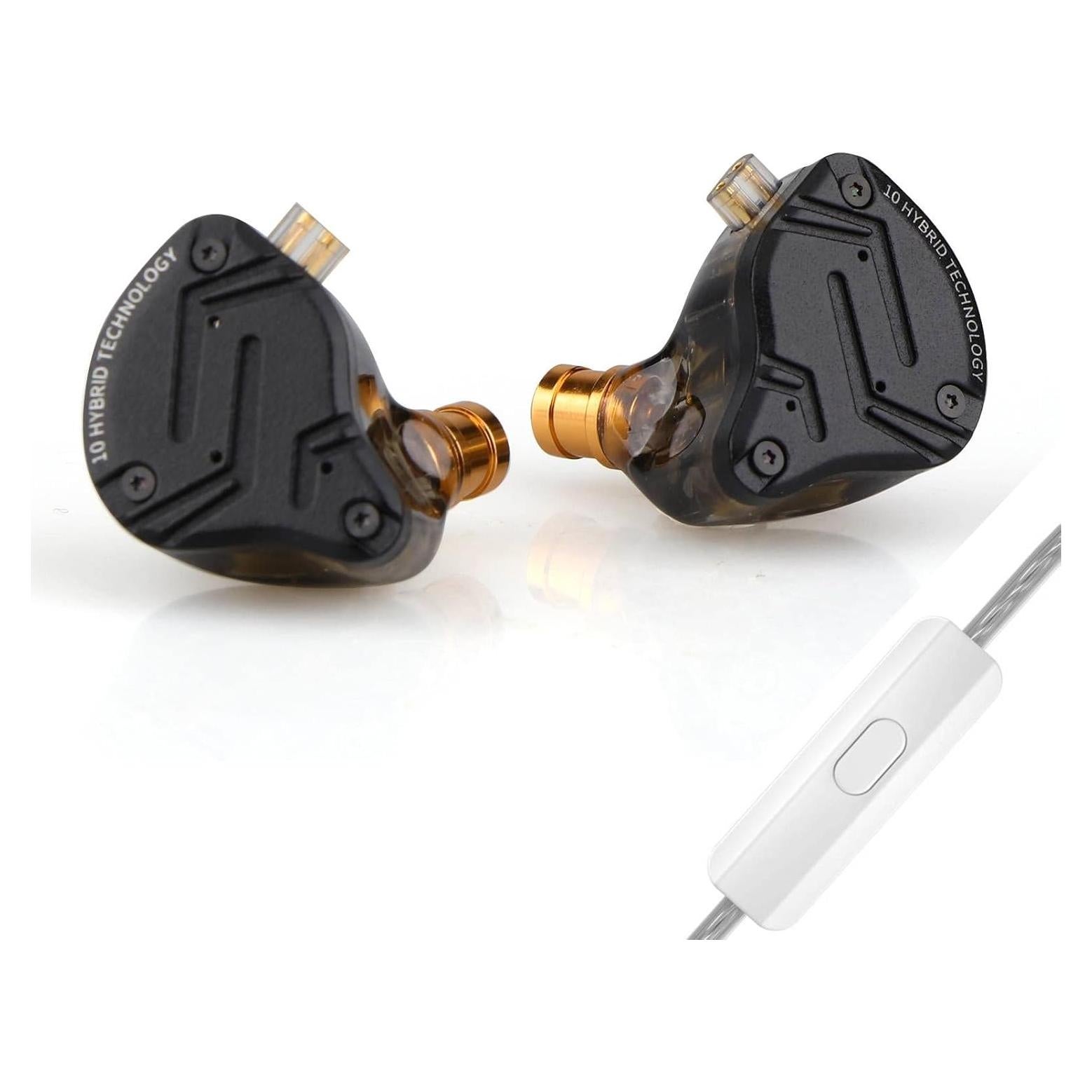 Auriculares In-Ear KZ ZS10 PRO X HiFi 1DD+4BA con Mic