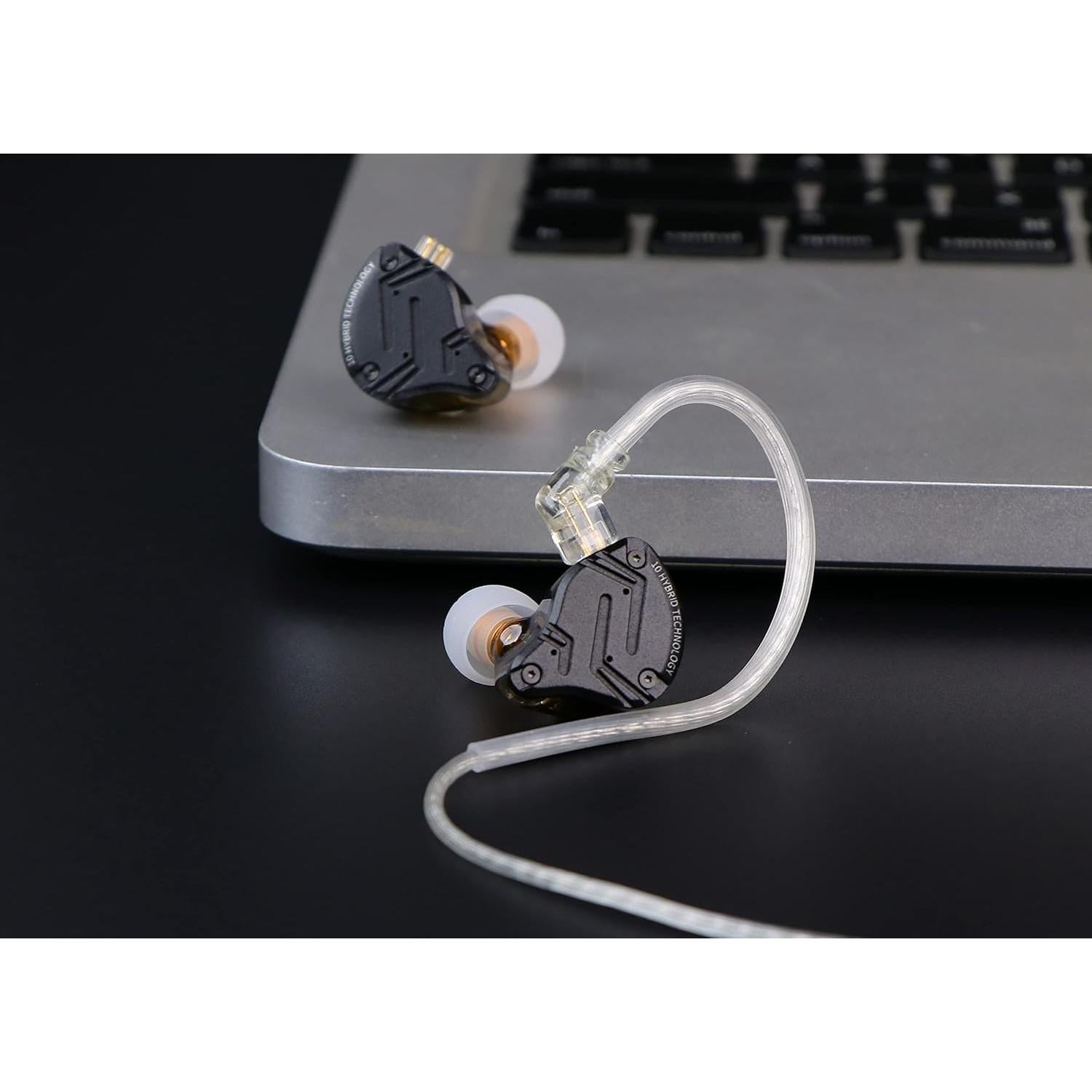 Auriculares In-Ear KZ ZS10 PRO X HiFi 1DD+4BA con Mic