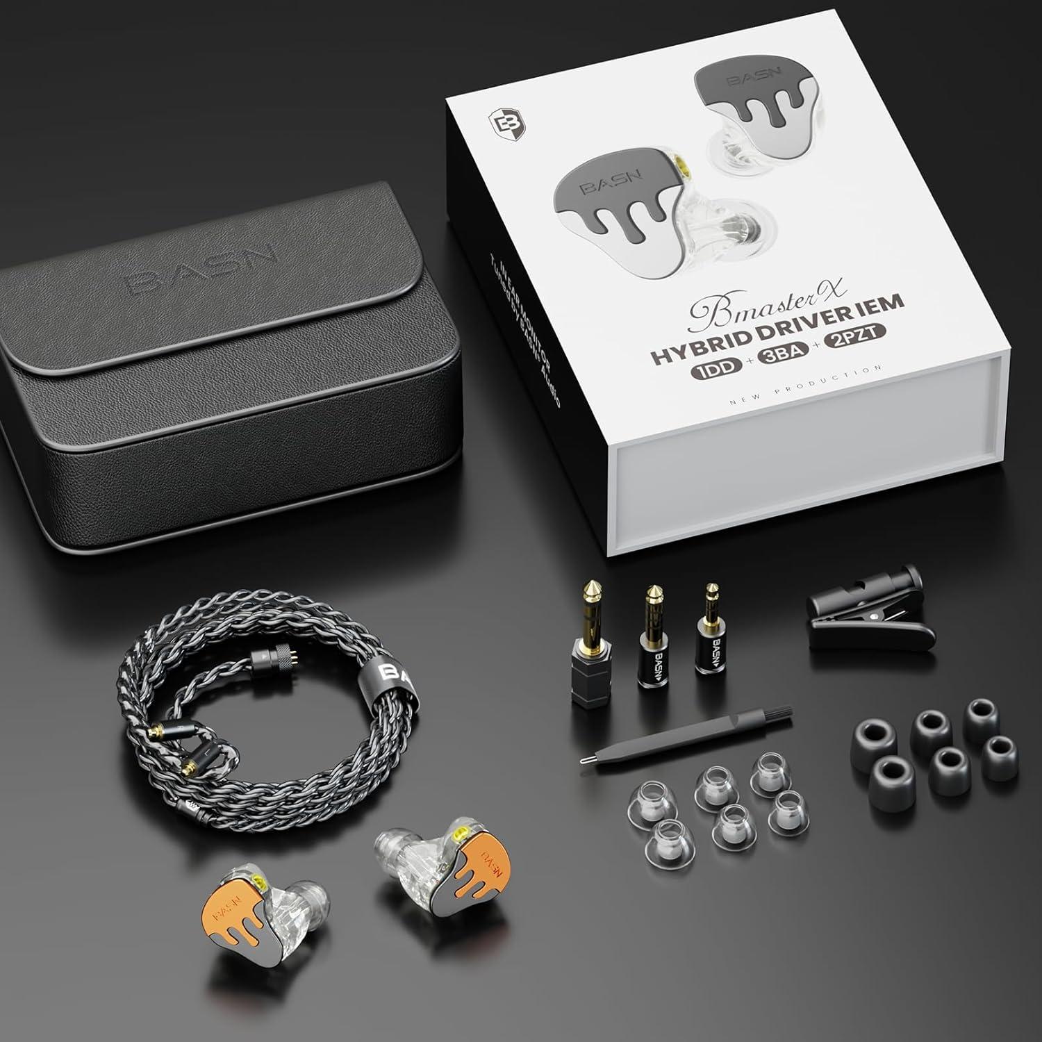 Auriculares In-Ear BASN BmasterX 6 Controladores Híbridos