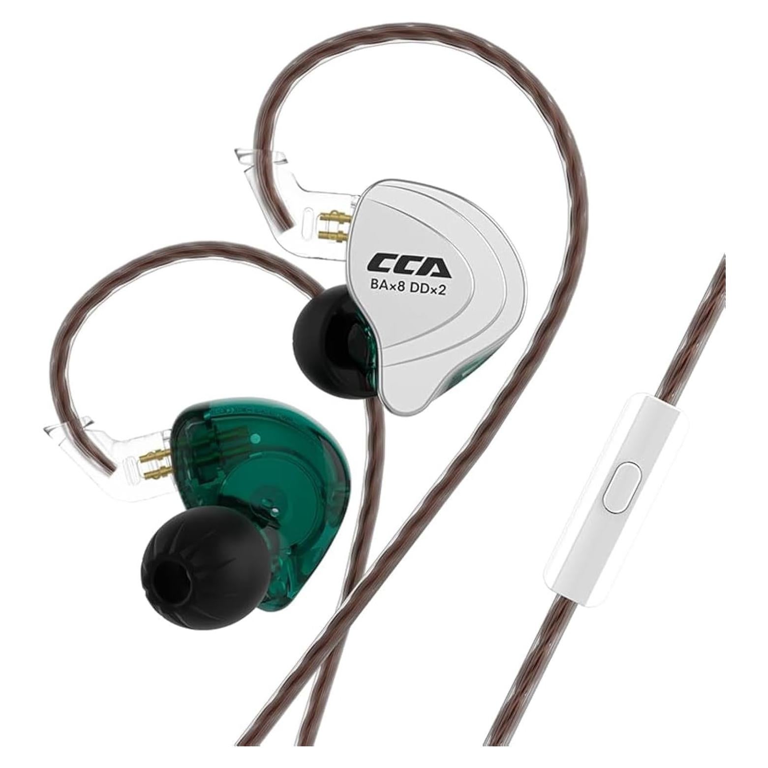 Auriculares In-Ear CCA C10 HiFi 10 Controladores Híbridos