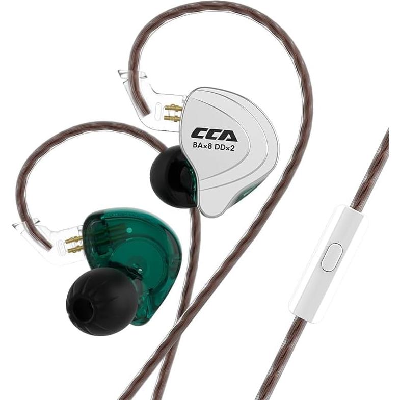 Auriculares In-Ear CCA C10 HiFi 10 Controladores Híbridos