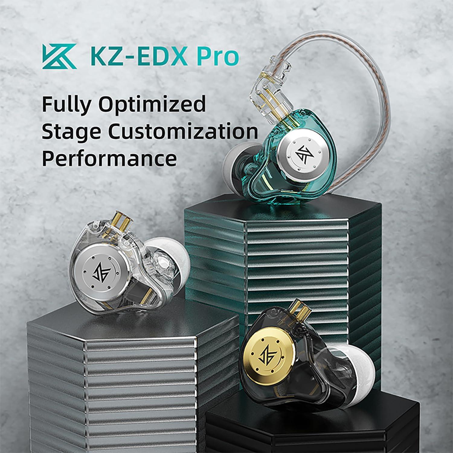 Auriculares Gaming KZ EDX Pro In-Ear HiFi con Cable 3.5mm
