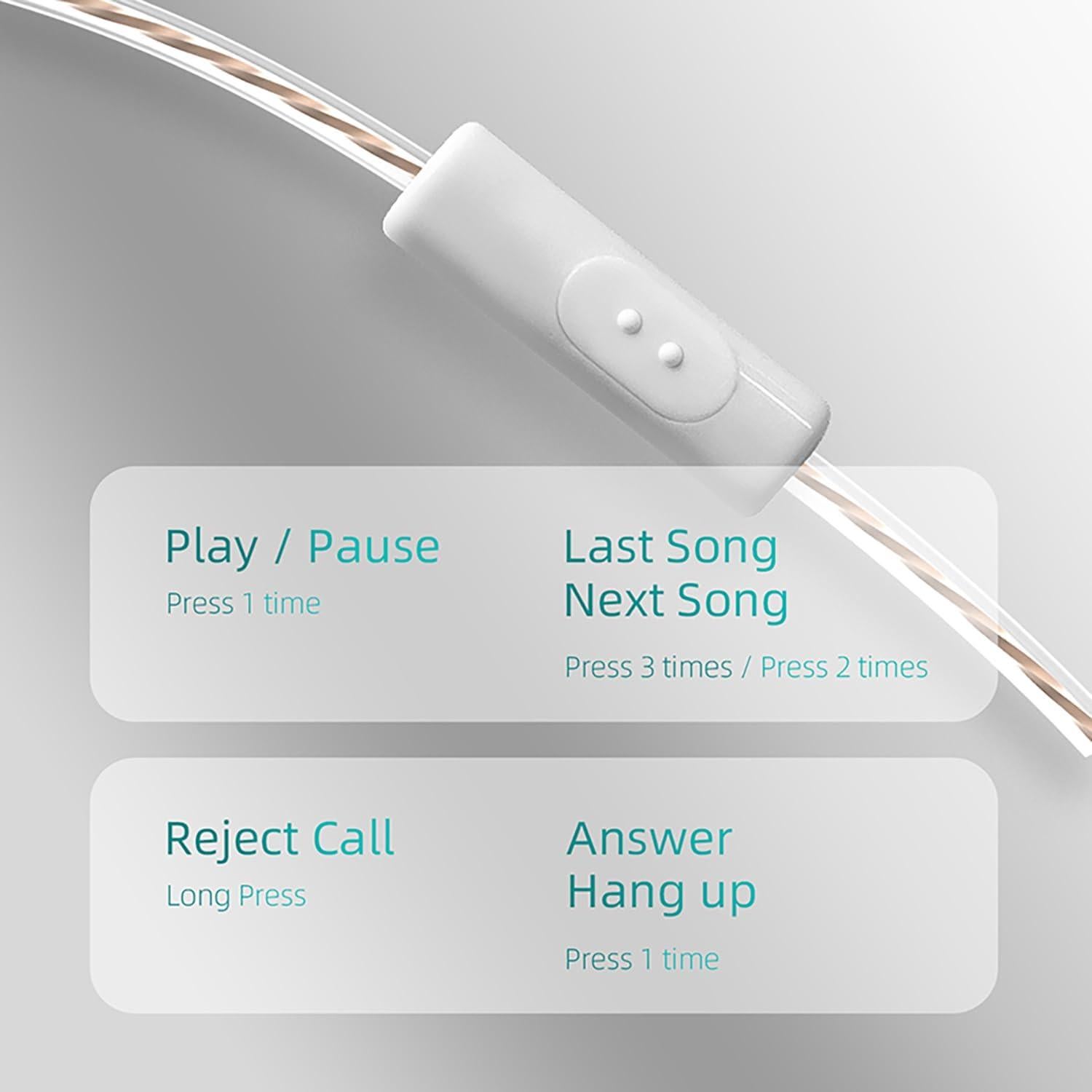 Auriculares Gaming KZ EDX Pro In-Ear HiFi con Cable 3.5mm