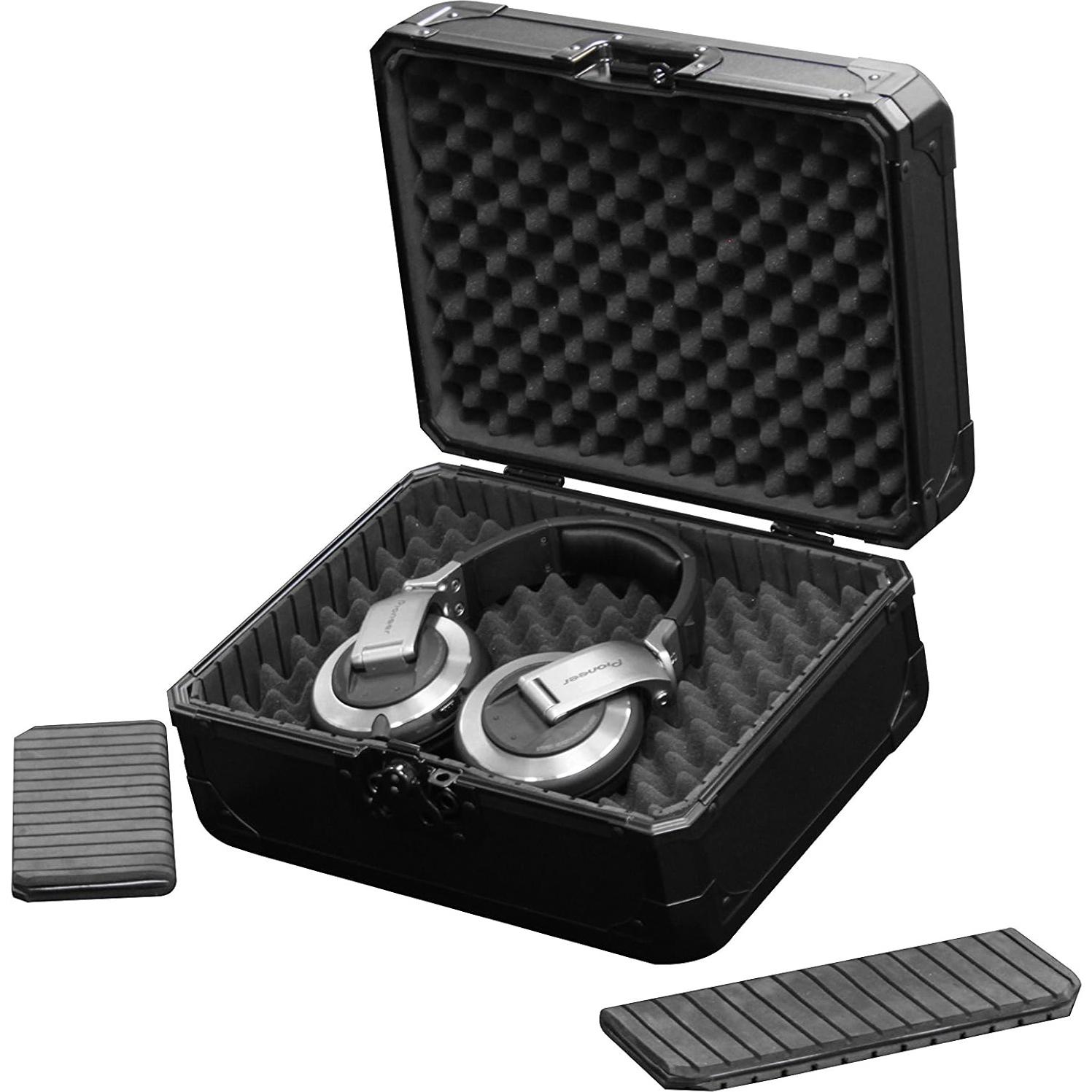 Caja de Transporte Odyssey KUHPBL para Auriculares DJ