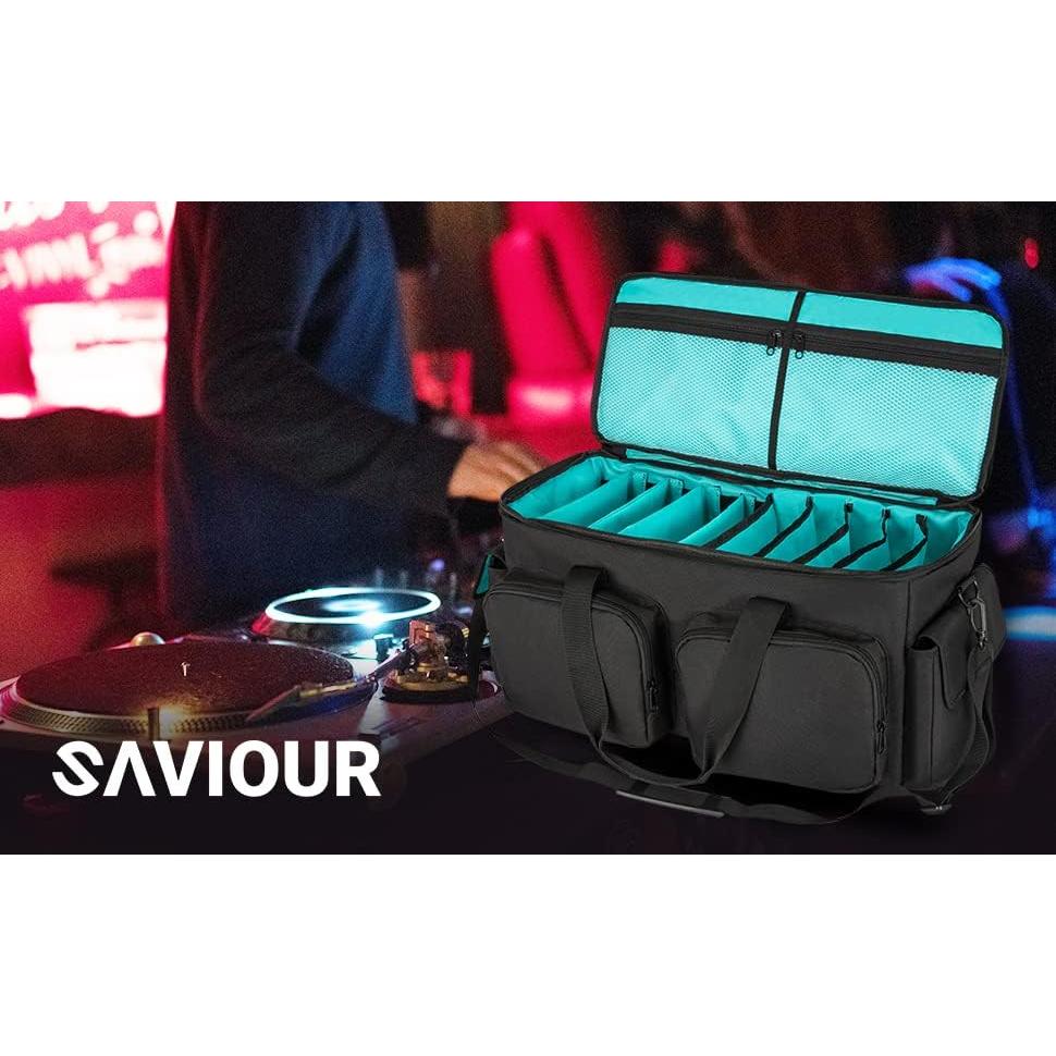 Bolsa de Cables DJ Saviour Azul - Acolchada y Ajustable