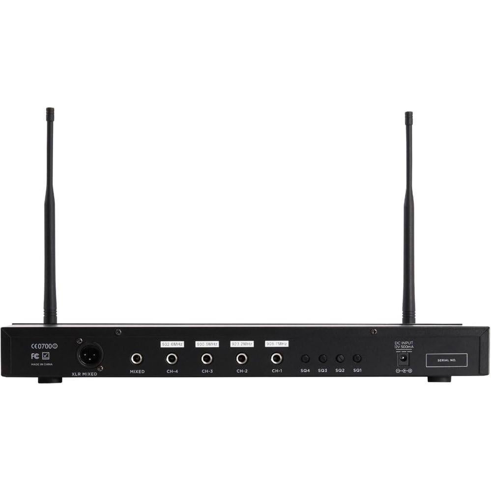 Sistema de Micrófonos Inalámbricos Gemini Sound UHF-04HL