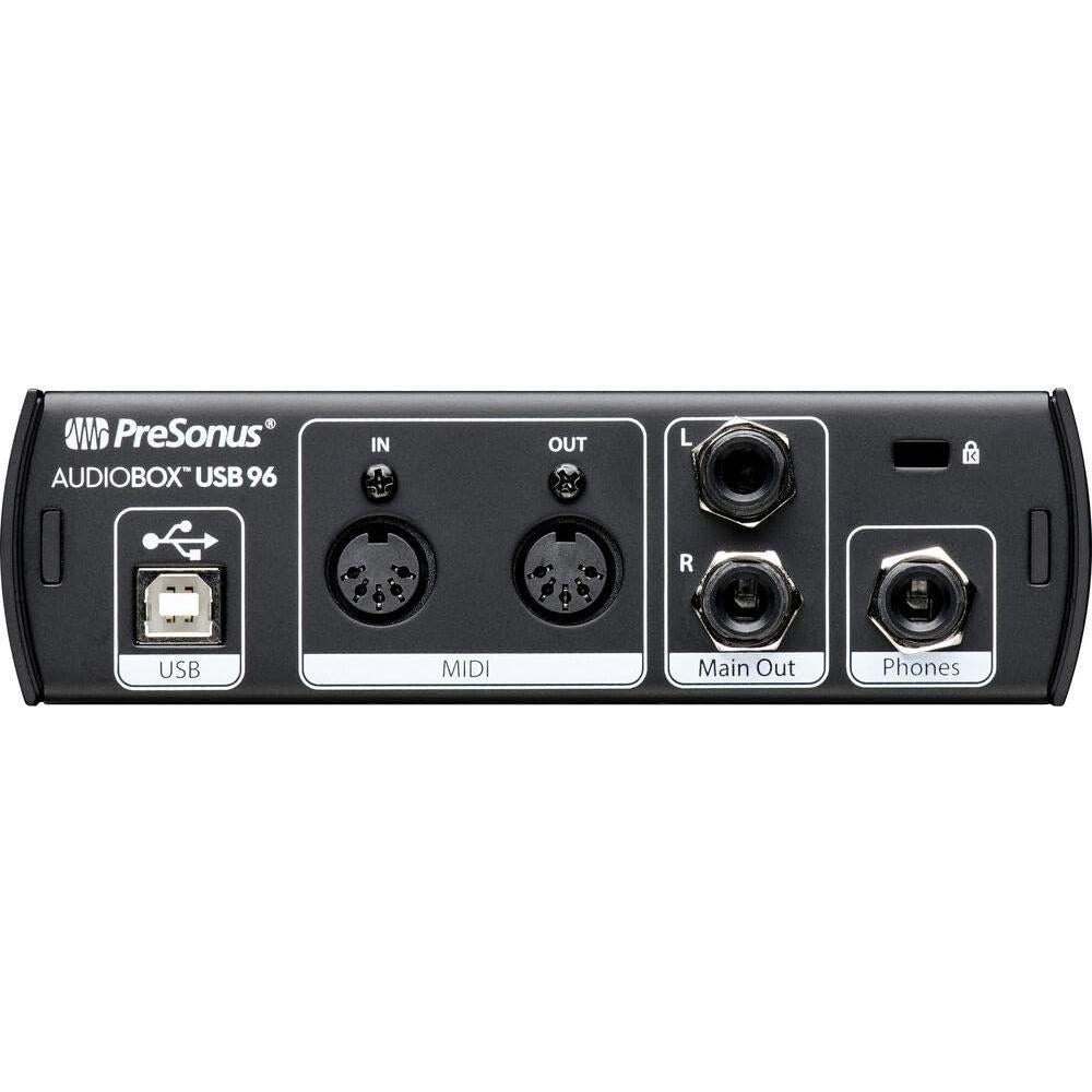 Interfaz de Audio PreSonus AudioBox 96 + Monitores Eris 3.5 + Auriculares HD7