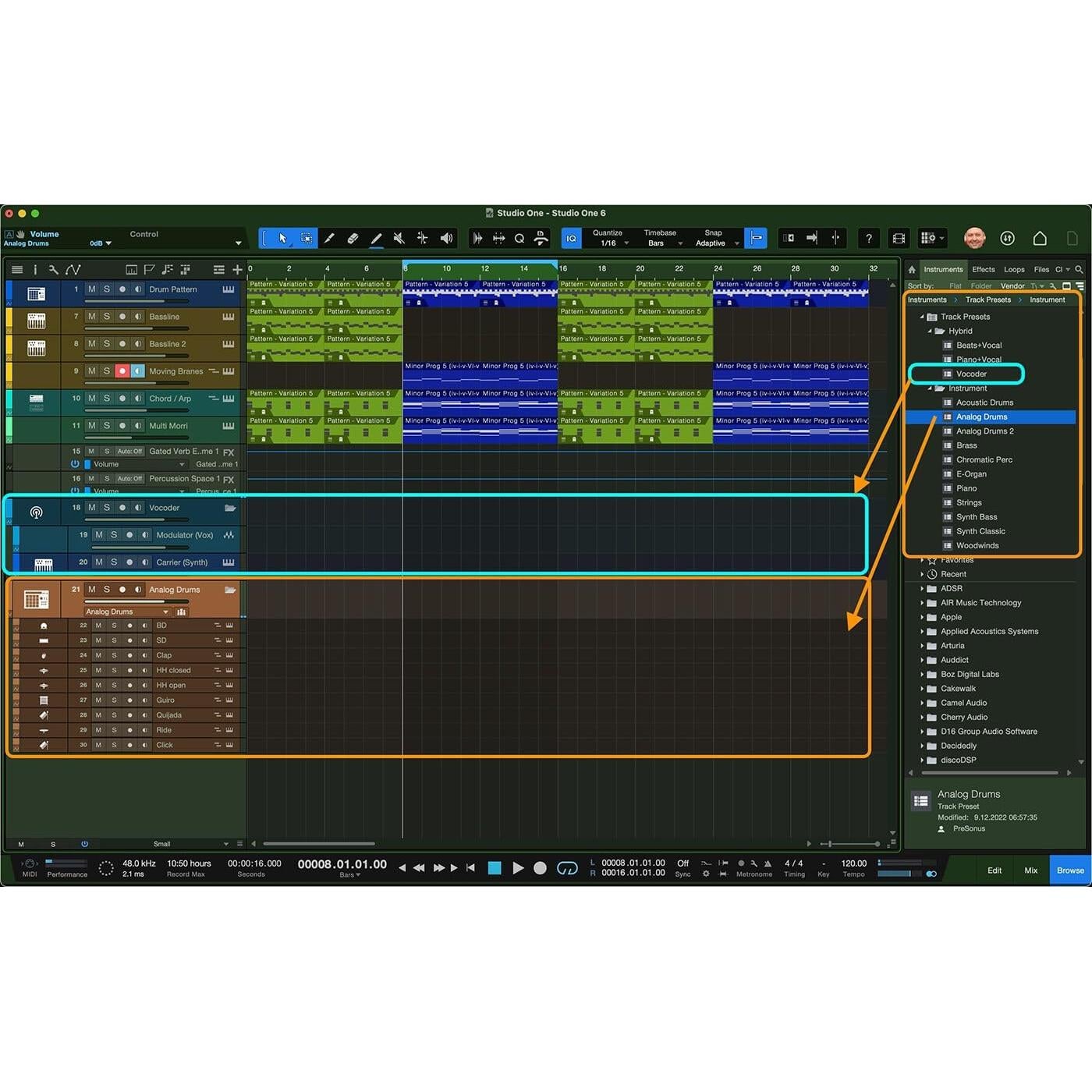 Interfaz de Audio PreSonus AudioBox 96 + Monitores Eris 3.5 + Auriculares HD7