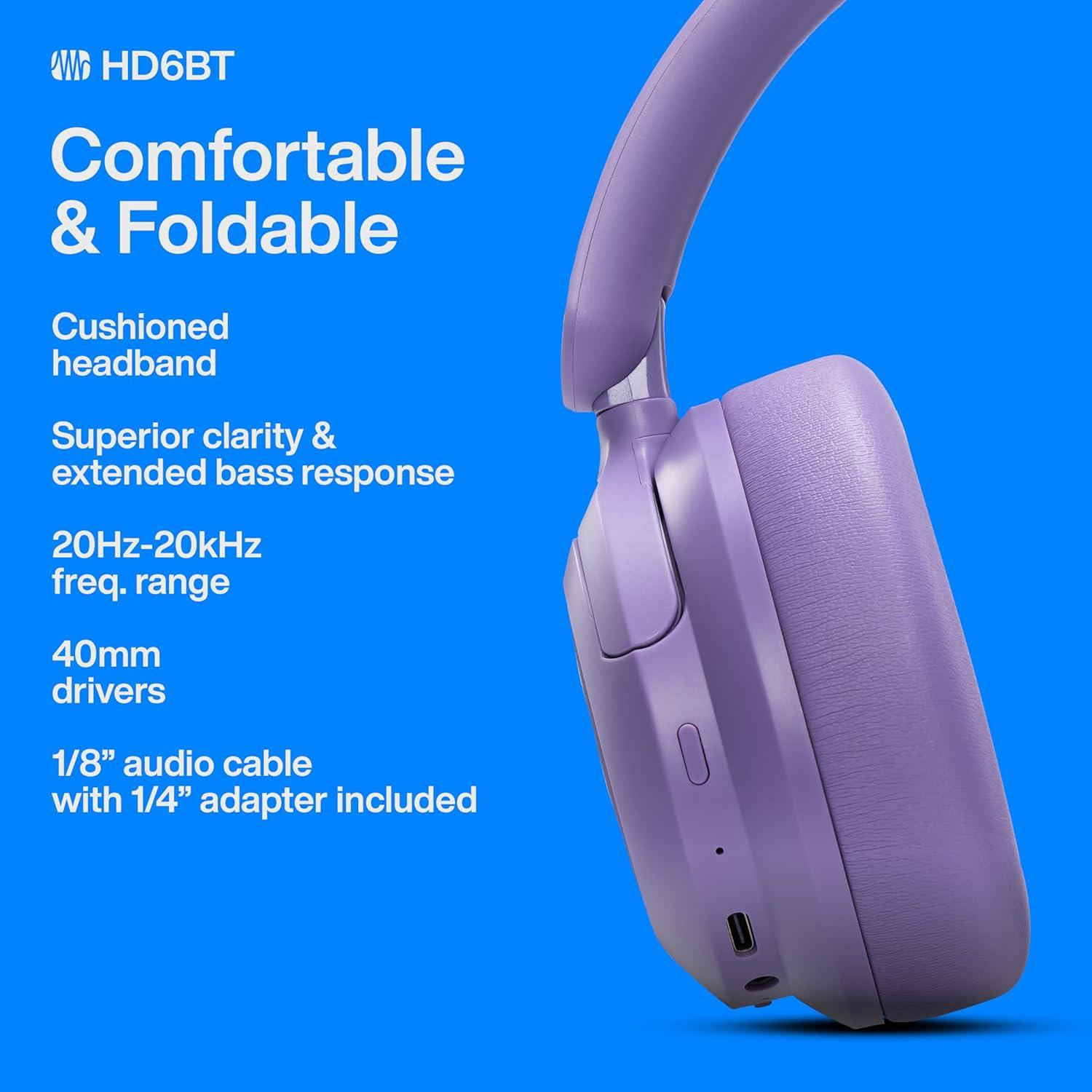 Auriculares In-Ear Inalámbricos PreSonus HD6BT, Bluetooth, ANC, 60h