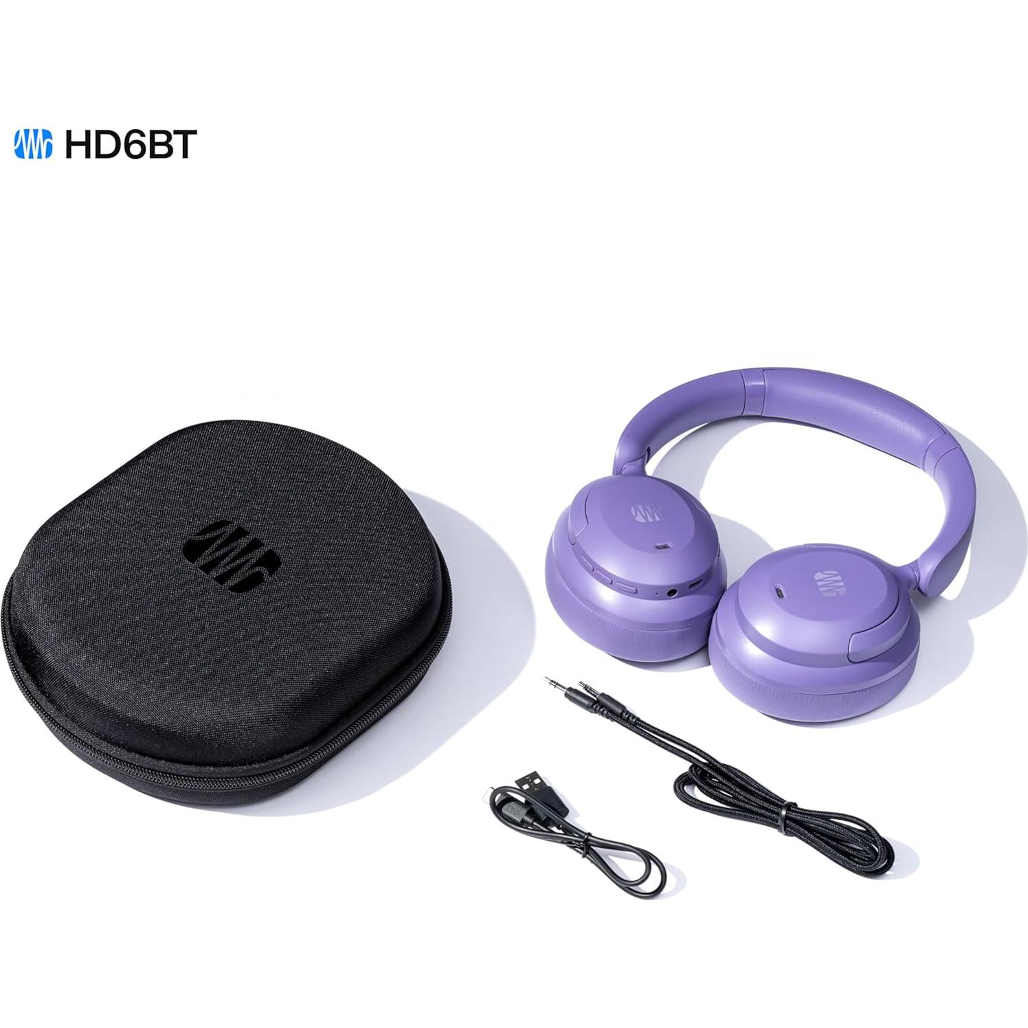 Auriculares In-Ear Inalámbricos PreSonus HD6BT, Bluetooth, ANC, 60h