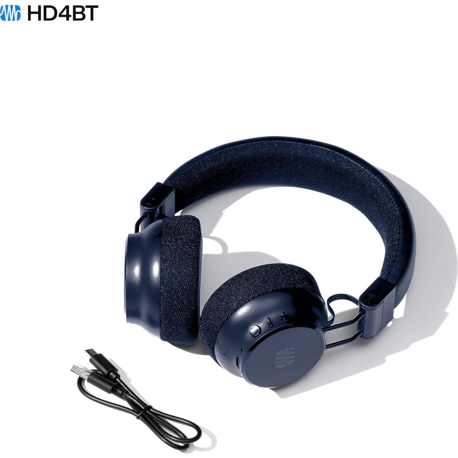 Auriculares In-Ear Inalámbricos PreSonus HD4BT Azul - Bluetooth, ANC, 60h Batería