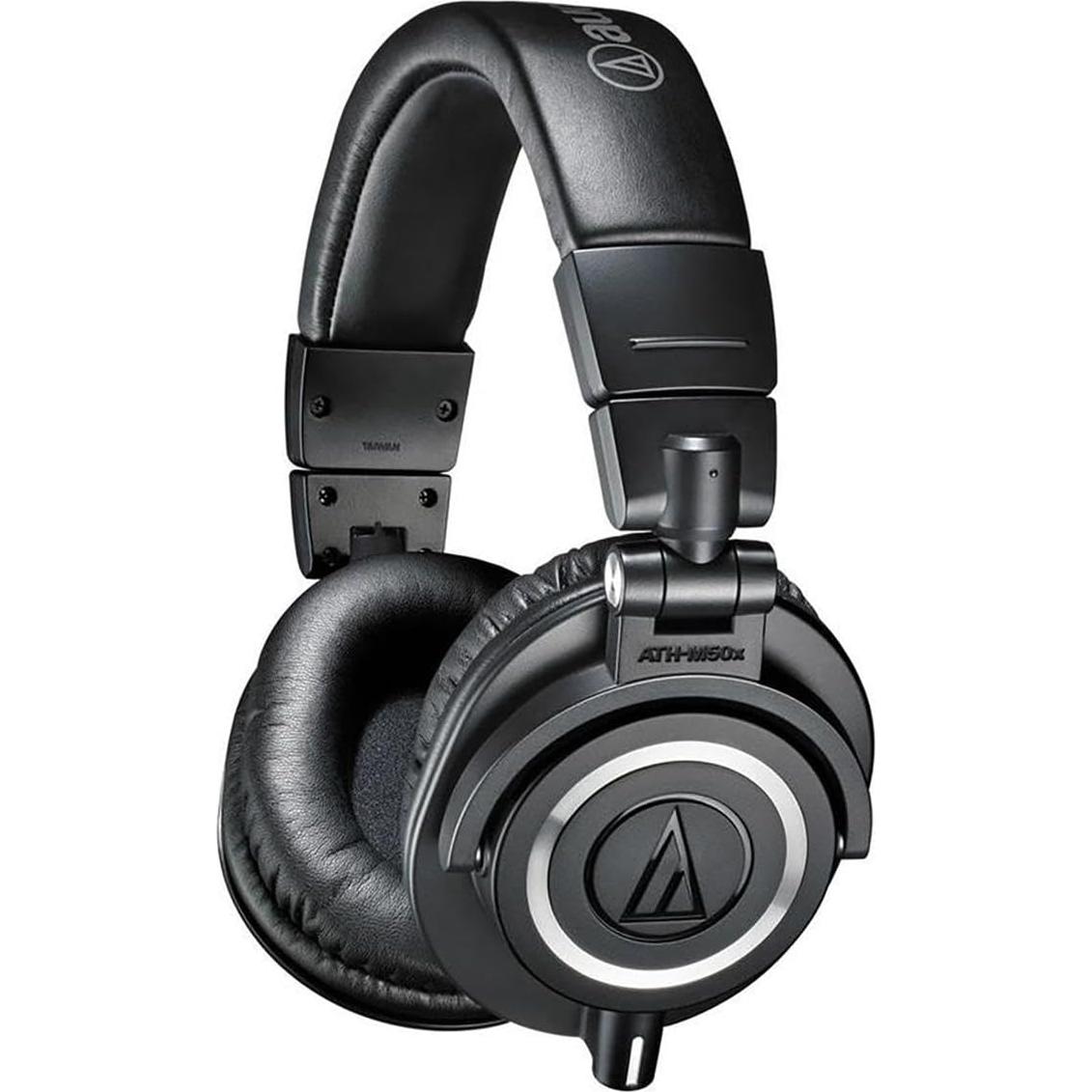 Auriculares Audio-Technica ATH-M50x con Almohadillas y Accesorios