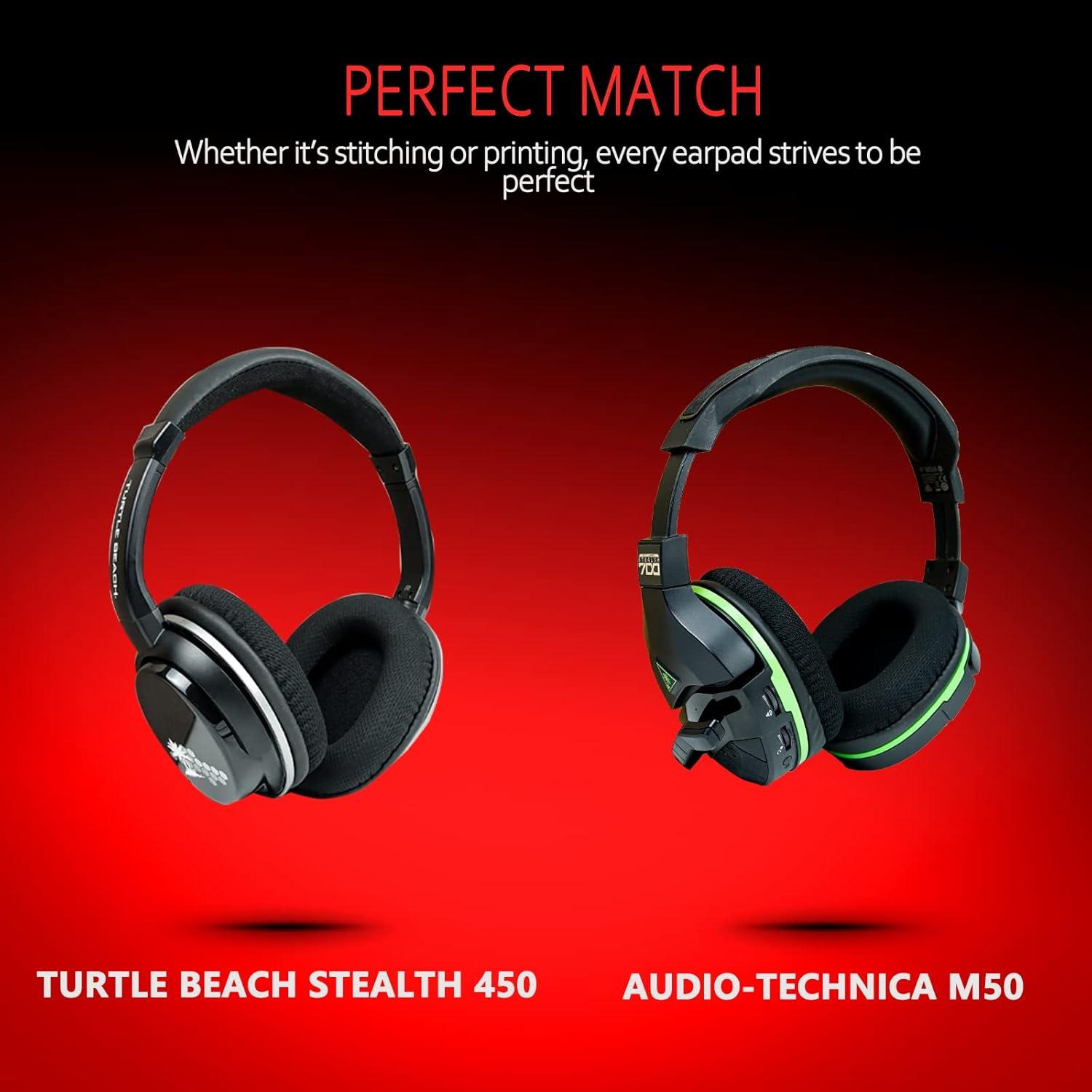 Almohadillas de Reemplazo Krone Kalpasmos para Auriculares - Negro