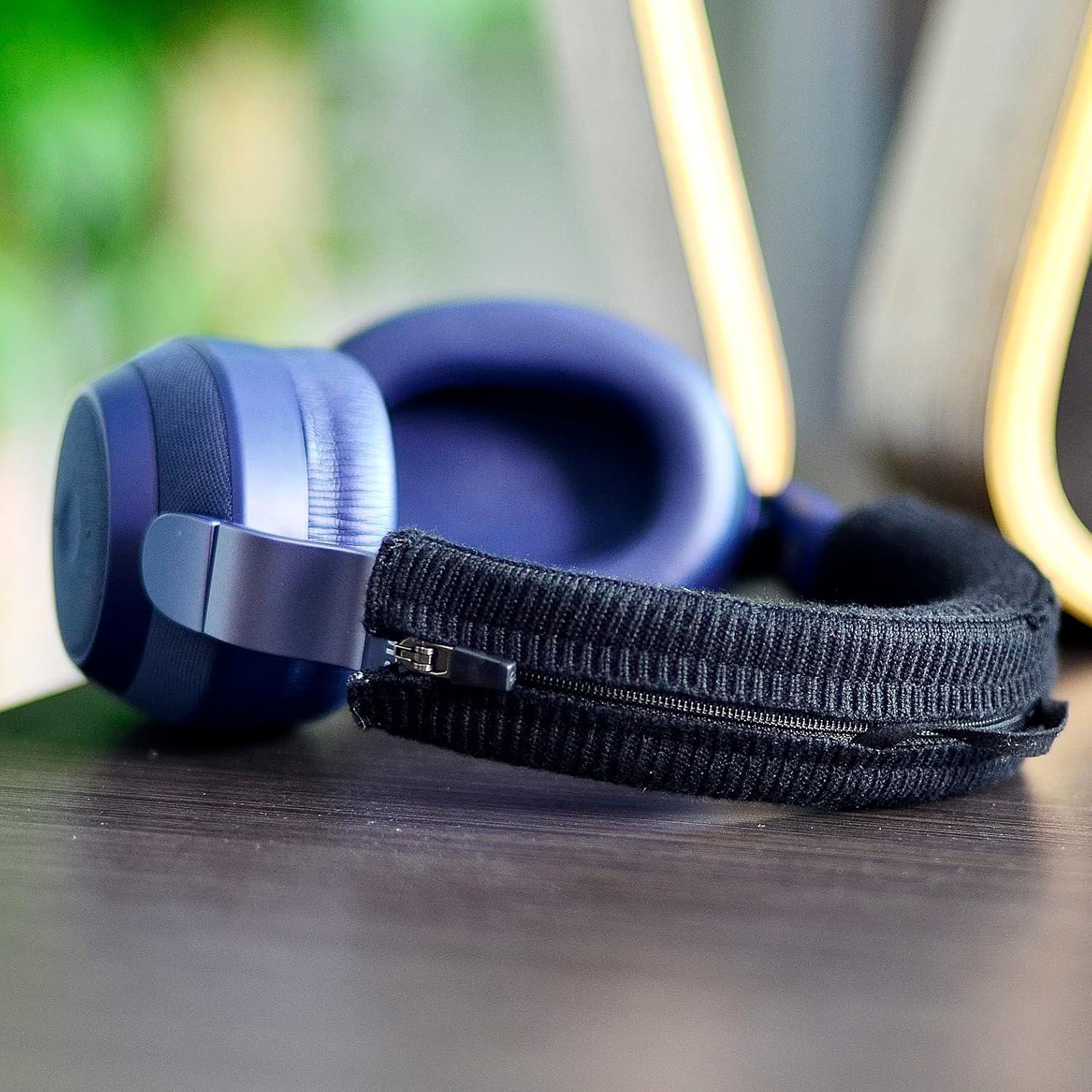 Cubierta de Diadema Defean para Auriculares Grandes - Negro