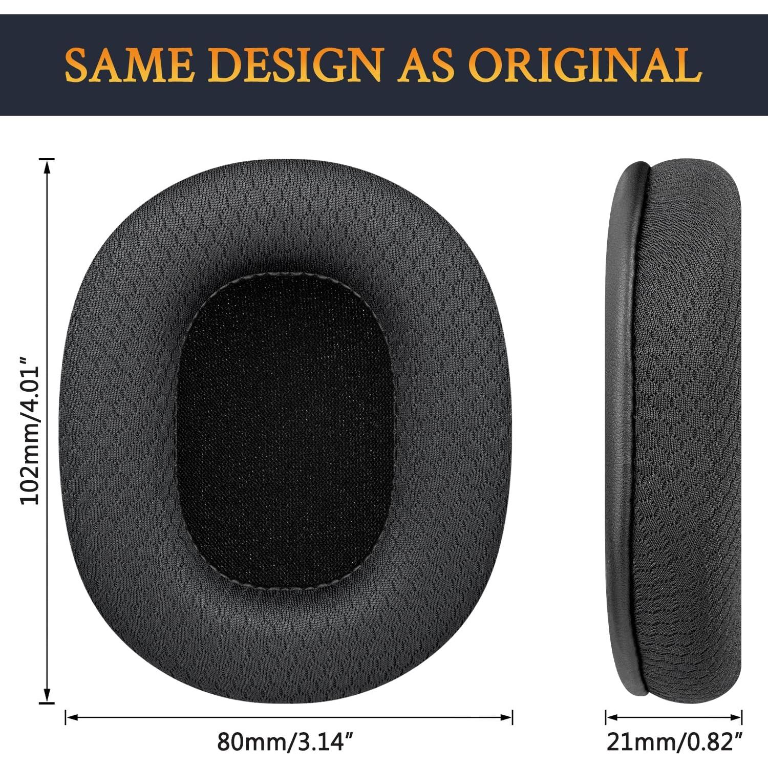 Almohadillas de Reemplazo SOULWIT para Auriculares Audio Technica M50X