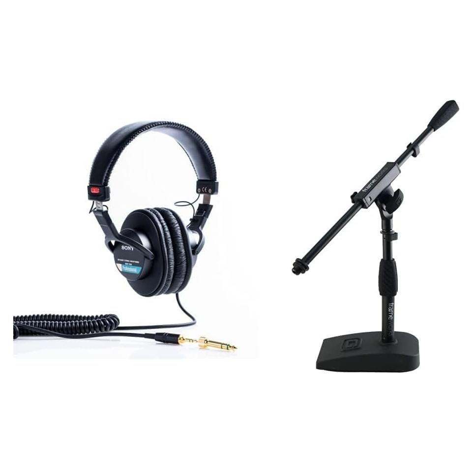 Auriculares Sony MDR7506 + Soporte Micrófono Gator Frameworks