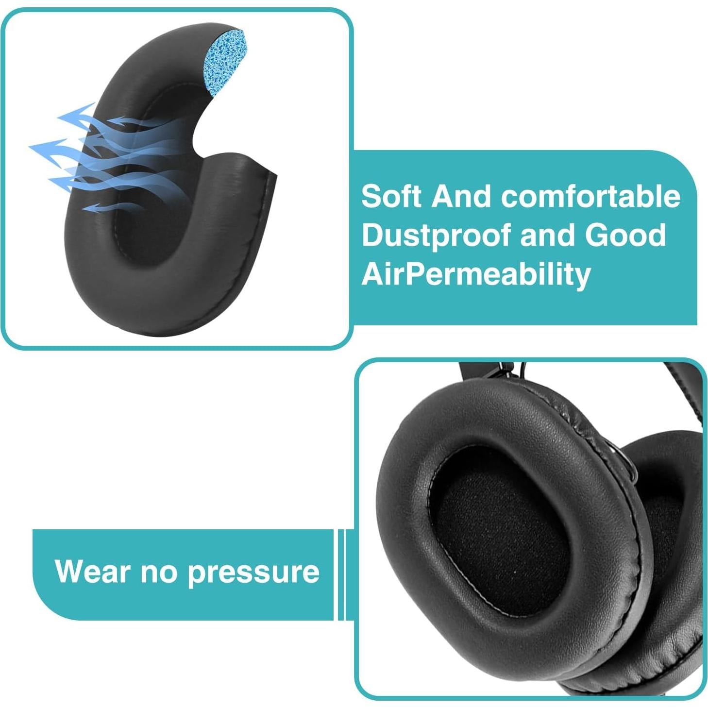 Almohadillas de Reemplazo Niukeke para Sony MDR-7506, V6, CD900ST