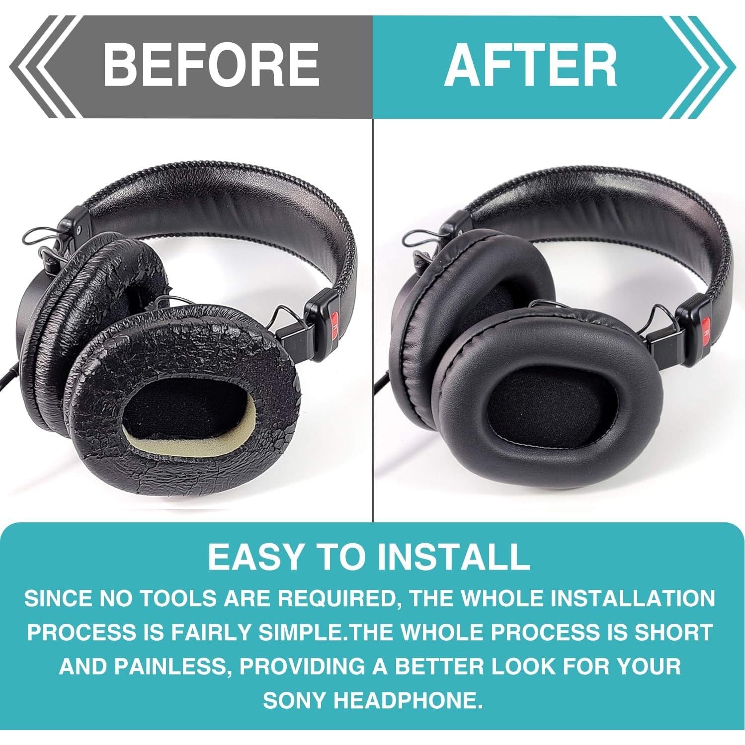 Almohadillas de Reemplazo Niukeke para Sony MDR-7506, V6, CD900ST