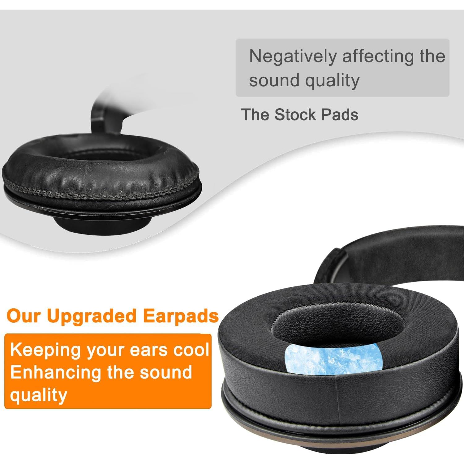 Almohadillas de Gel Refrigerante SOULWIT para Auriculares AKG