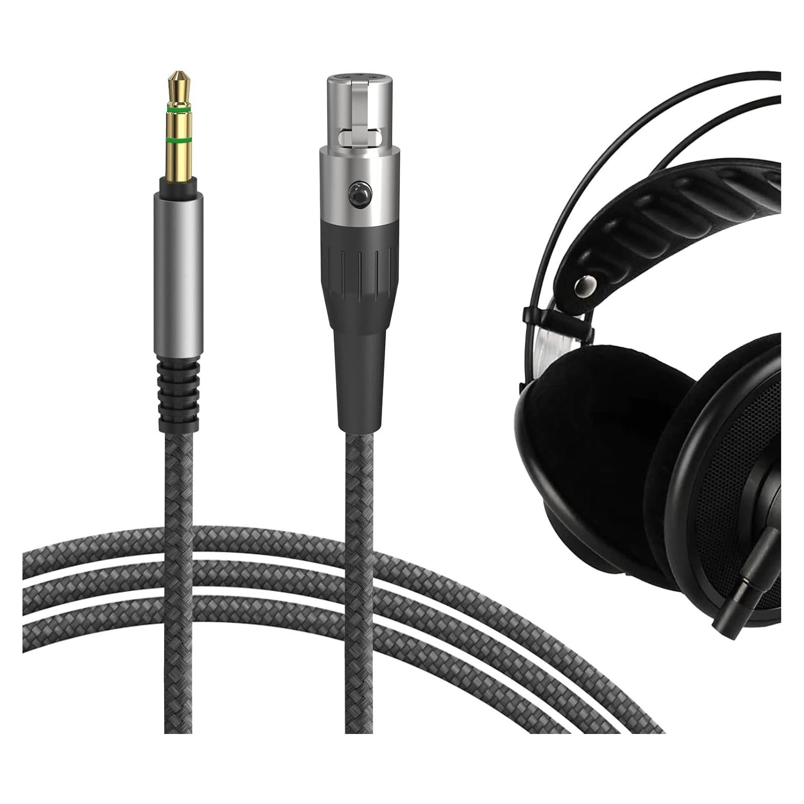 Cable de Audio GEEKRIA 1.8m para Auriculares AKG K712 K702 K240