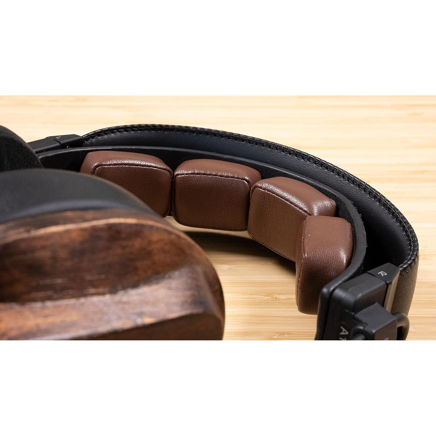 Cojines de Espuma de Memoria Dekoni Audio Nuggets Marrón - Paquete de 4