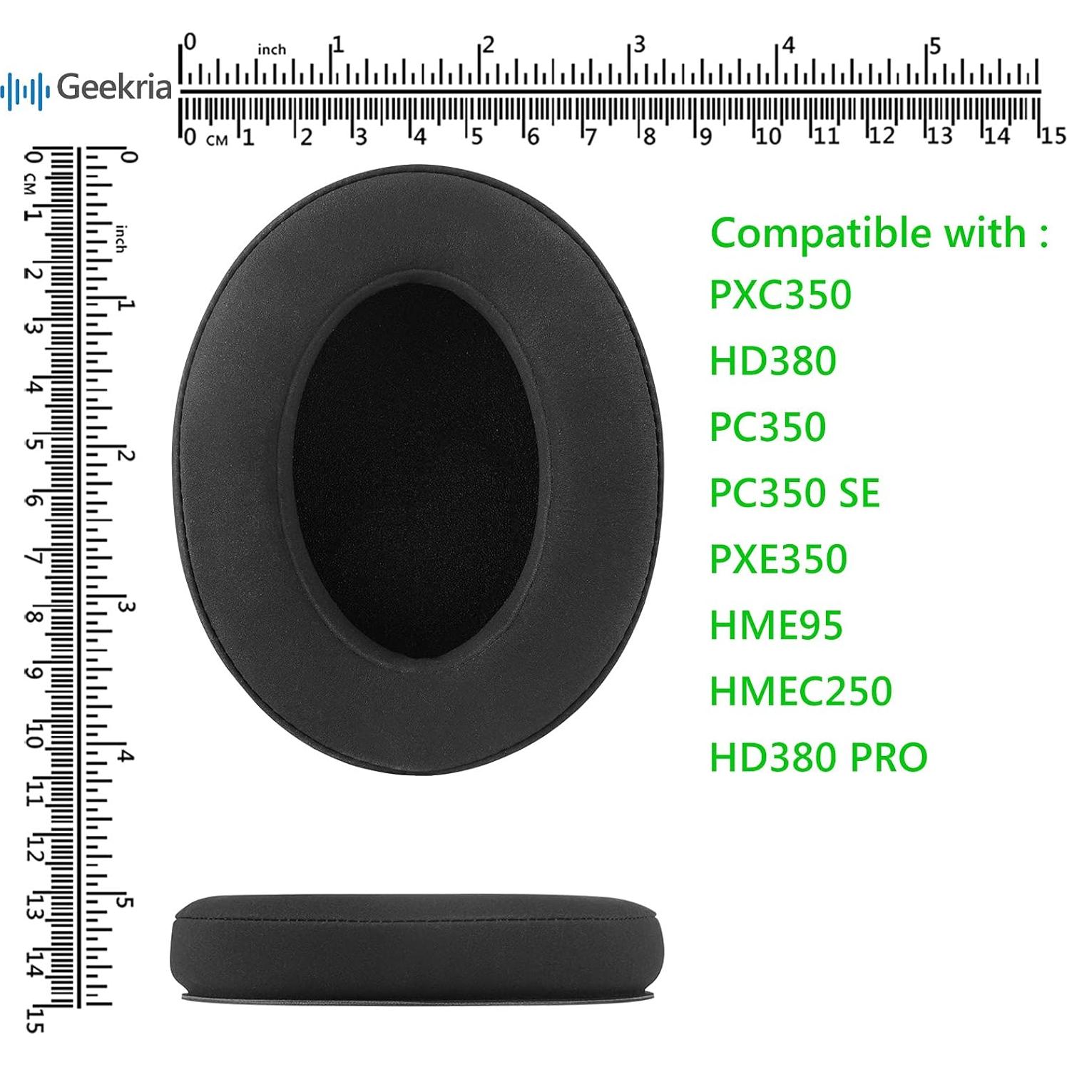 Almohadillas de Repuesto Geekria para Auriculares Sennheiser