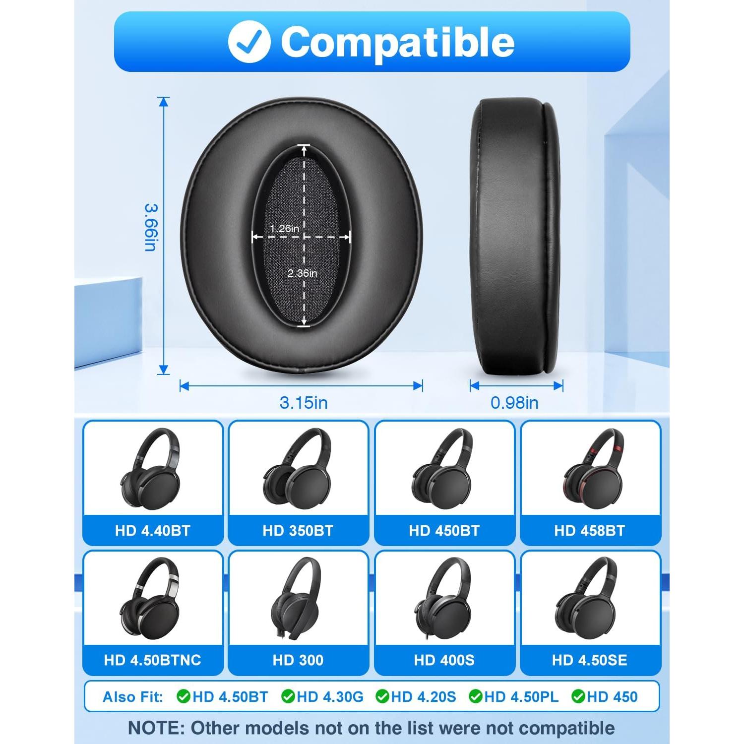 Almohadillas de Reemplazo Link Dream para Sennheiser HD 4.50BT