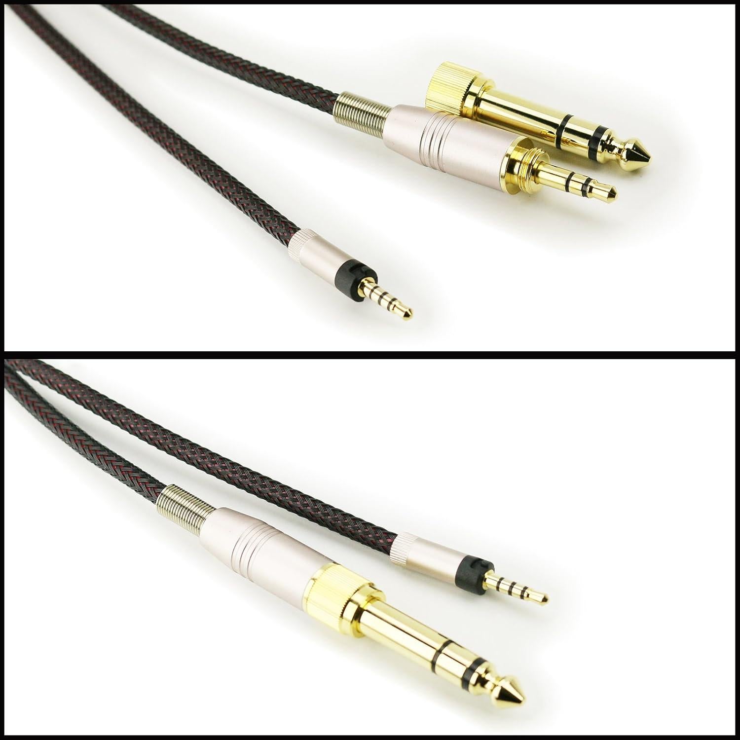 Cable de audio de reemplazo NewFantasia 1.2m para Sennheiser