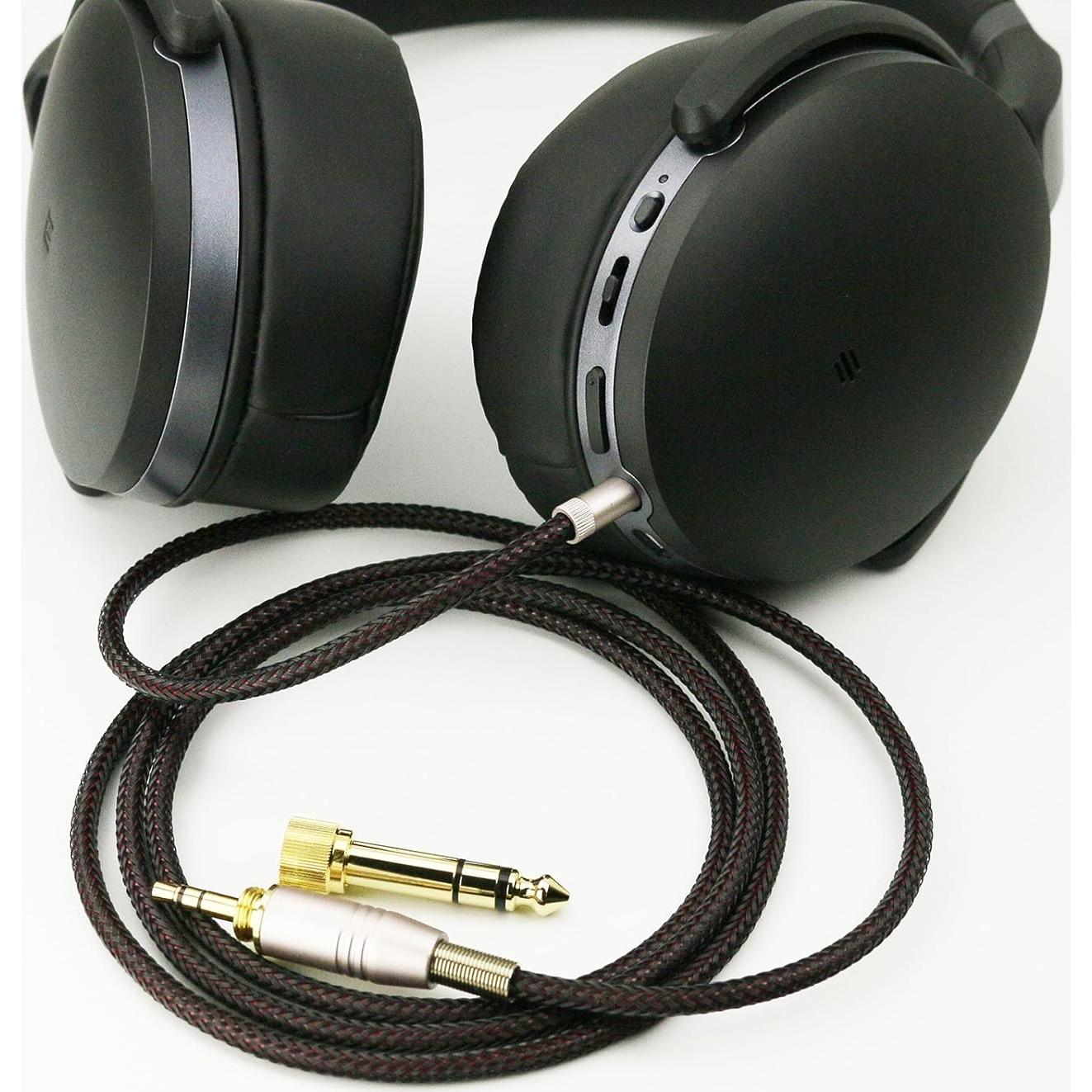 Cable de audio de reemplazo NewFantasia 1.2m para Sennheiser