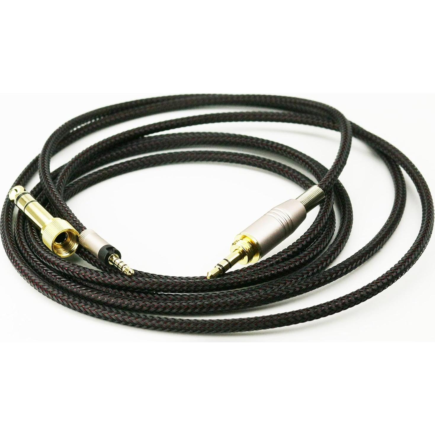 Cable de audio de reemplazo NewFantasia 1.2m para Sennheiser