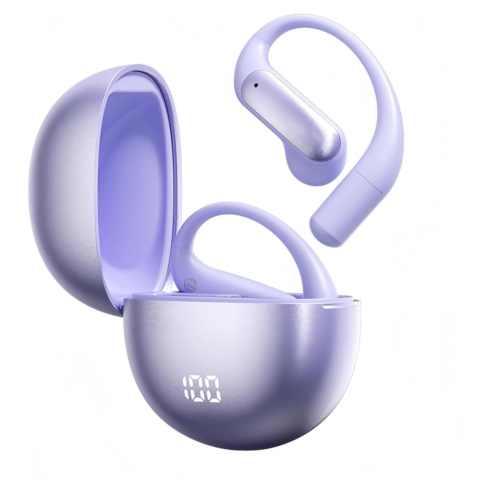 Auriculares Bluetooth Otinsile M118 Inalámbricos 60H IPX5 Púrpura