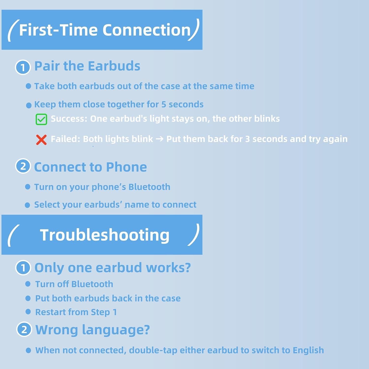 Auriculares Bluetooth Otinsile M118 Inalámbricos 60H IPX5 Púrpura