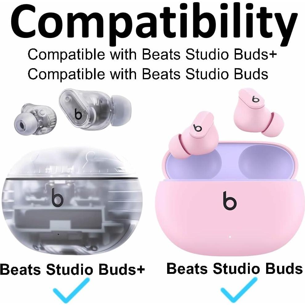 Ganchos para oídos A-Focus para Beats Studio Buds+ - 2 pares