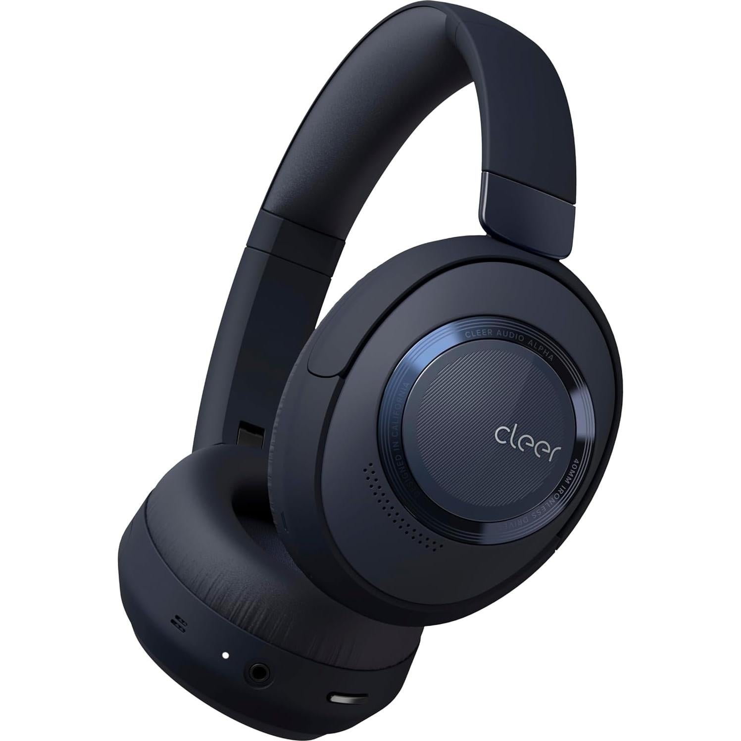 Auriculares Bluetooth Cleer Alpha ANC, 35h, Cancelación de Ruido
