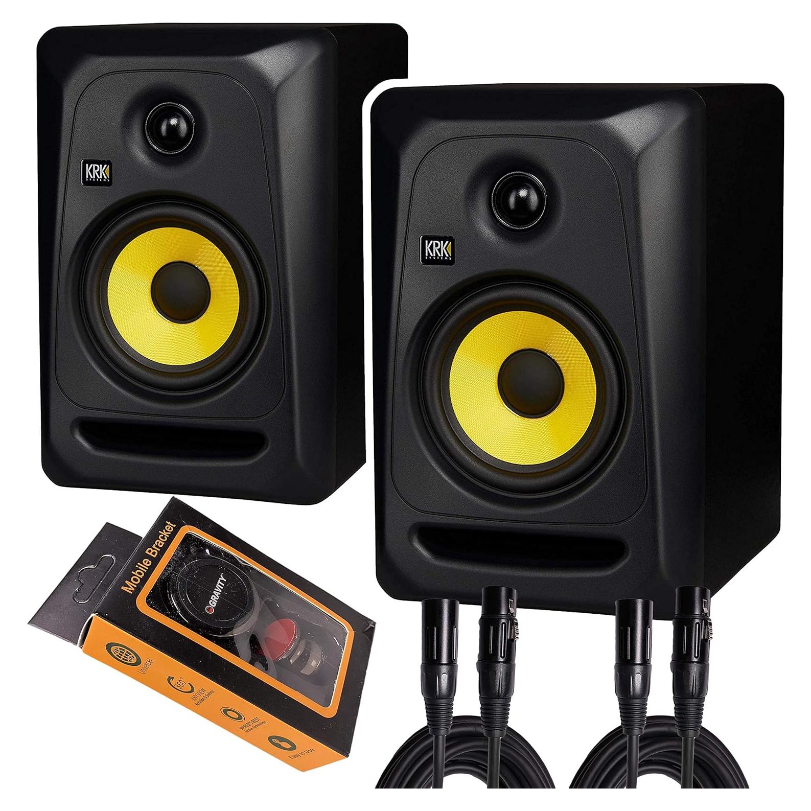 Monitores de Estudio KRK Classic 5 Bi-Amplificados 12.7 cm
