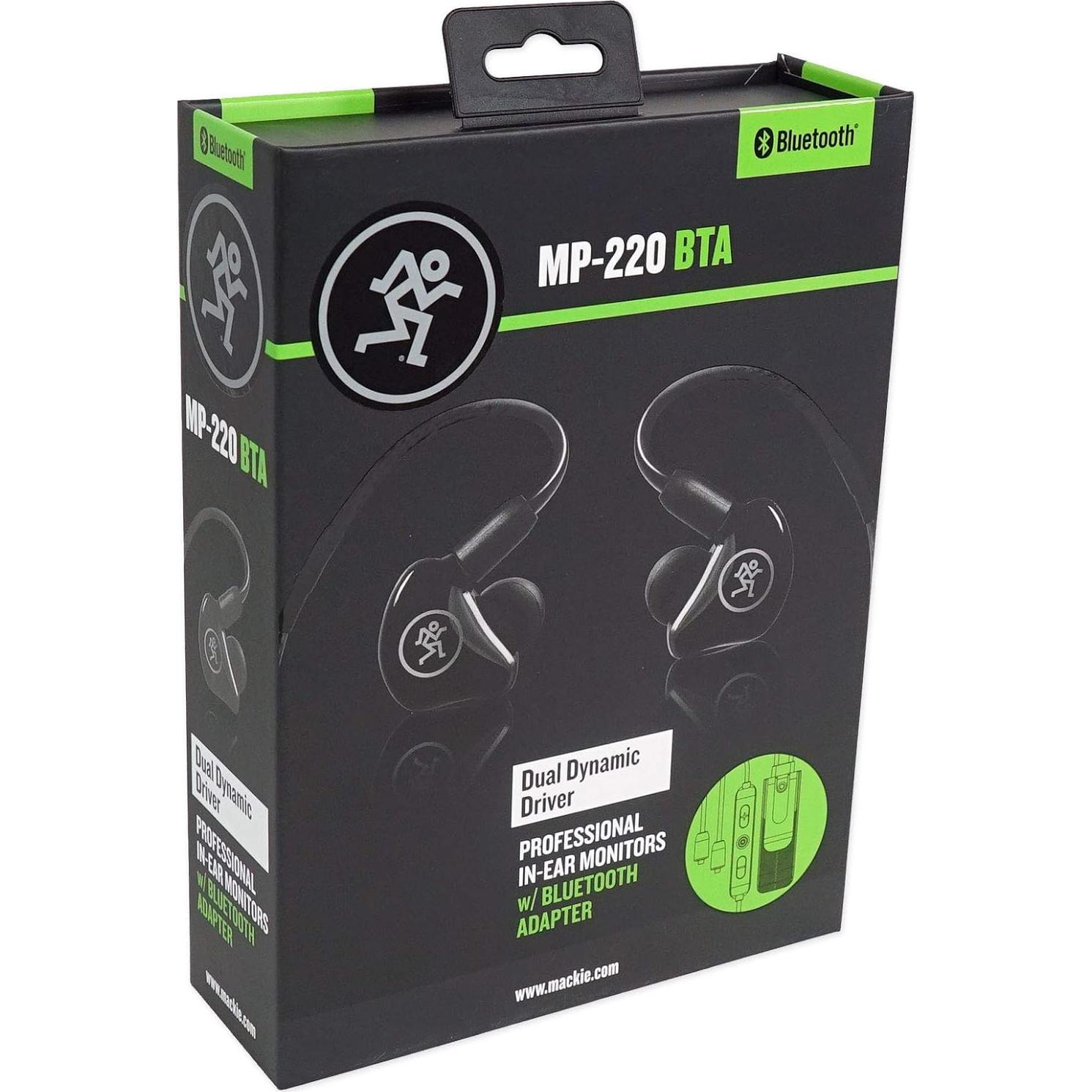 Auriculares In-Ear Mackie MP-220 BTA con Bluetooth y Doble Controlador
