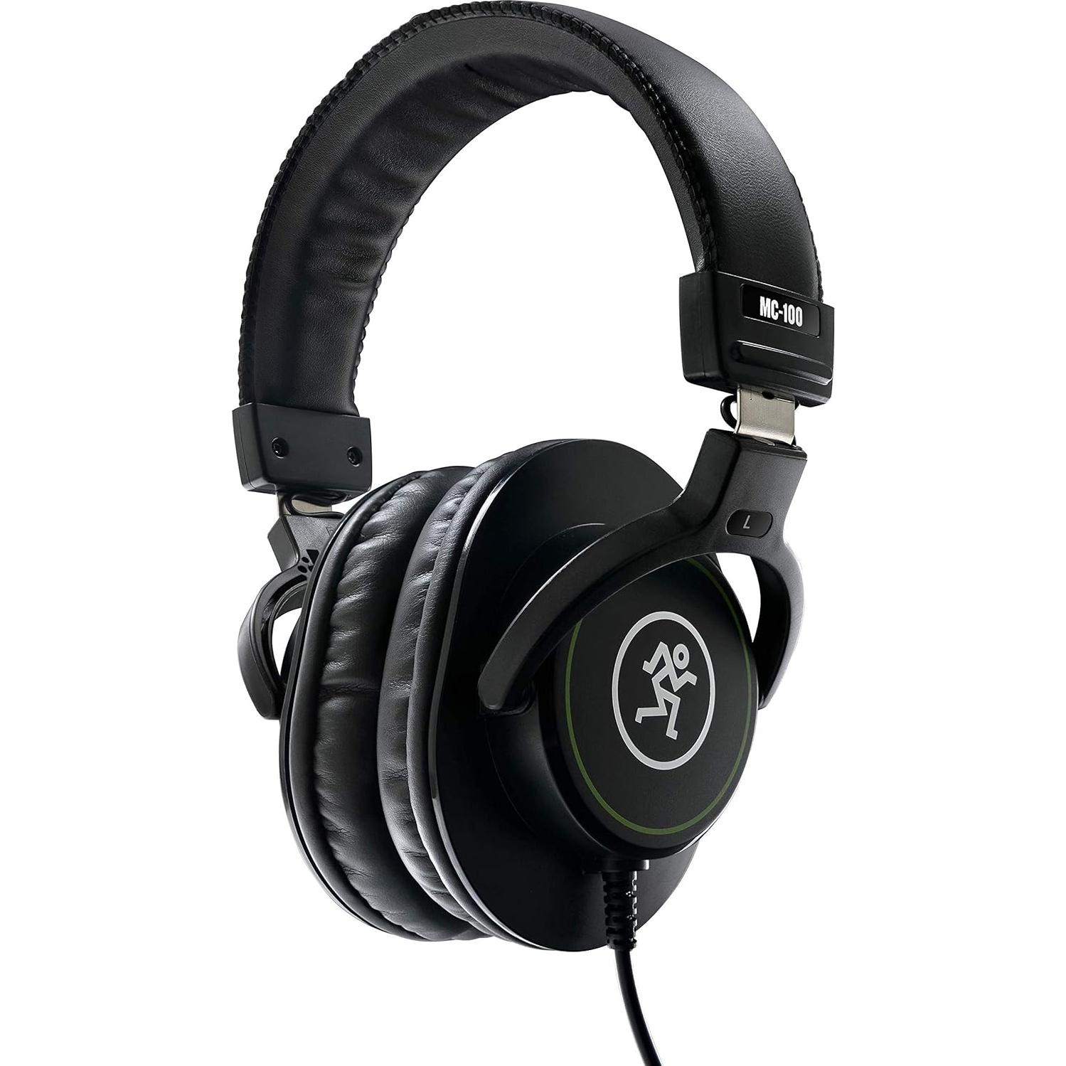 Auriculares Mackie MC-100 + Soporte Micrófono Gator GFW-MIC-0501