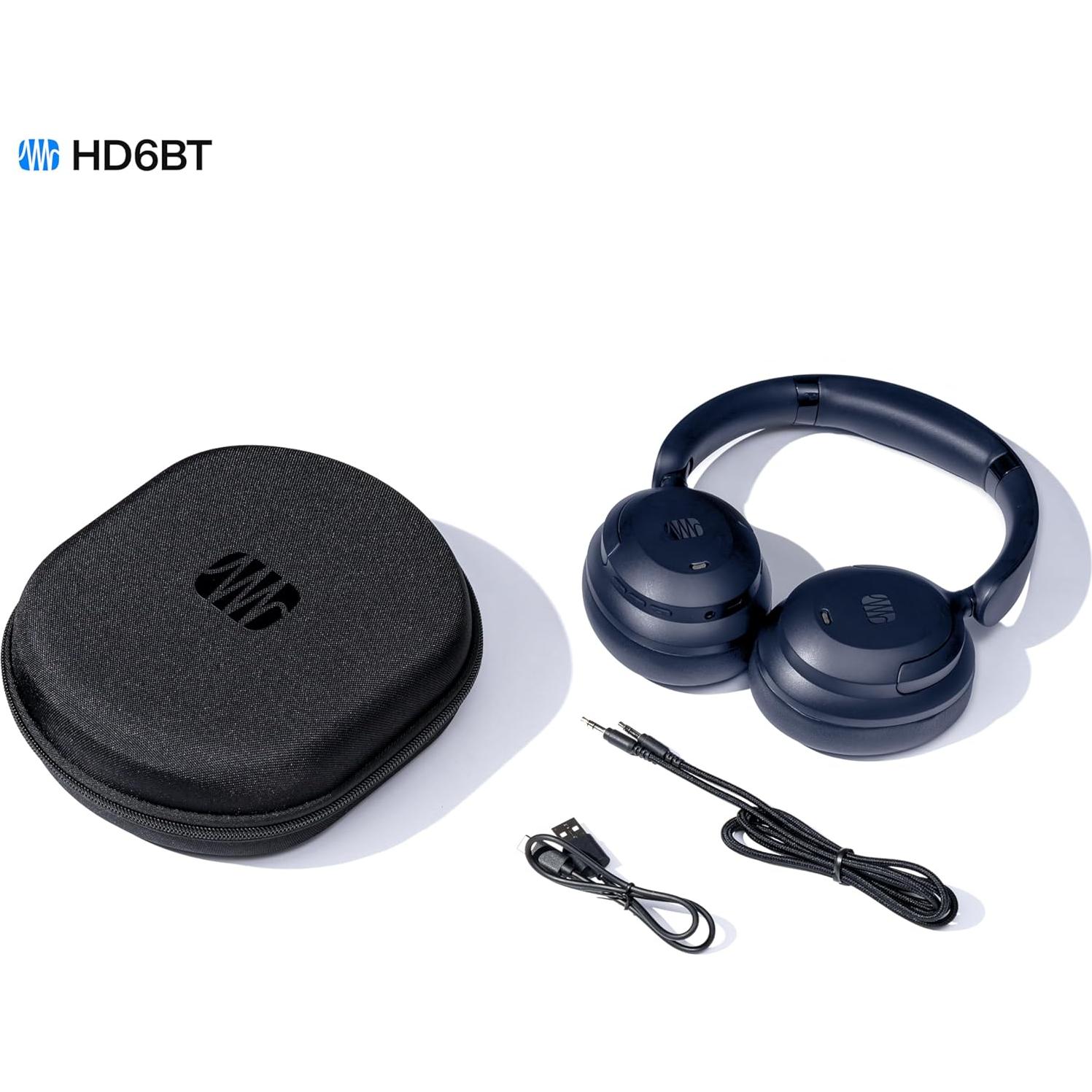 Auriculares In-Ear Inalámbricos PreSonus HD6BT Azul - ANC, 60h Batería