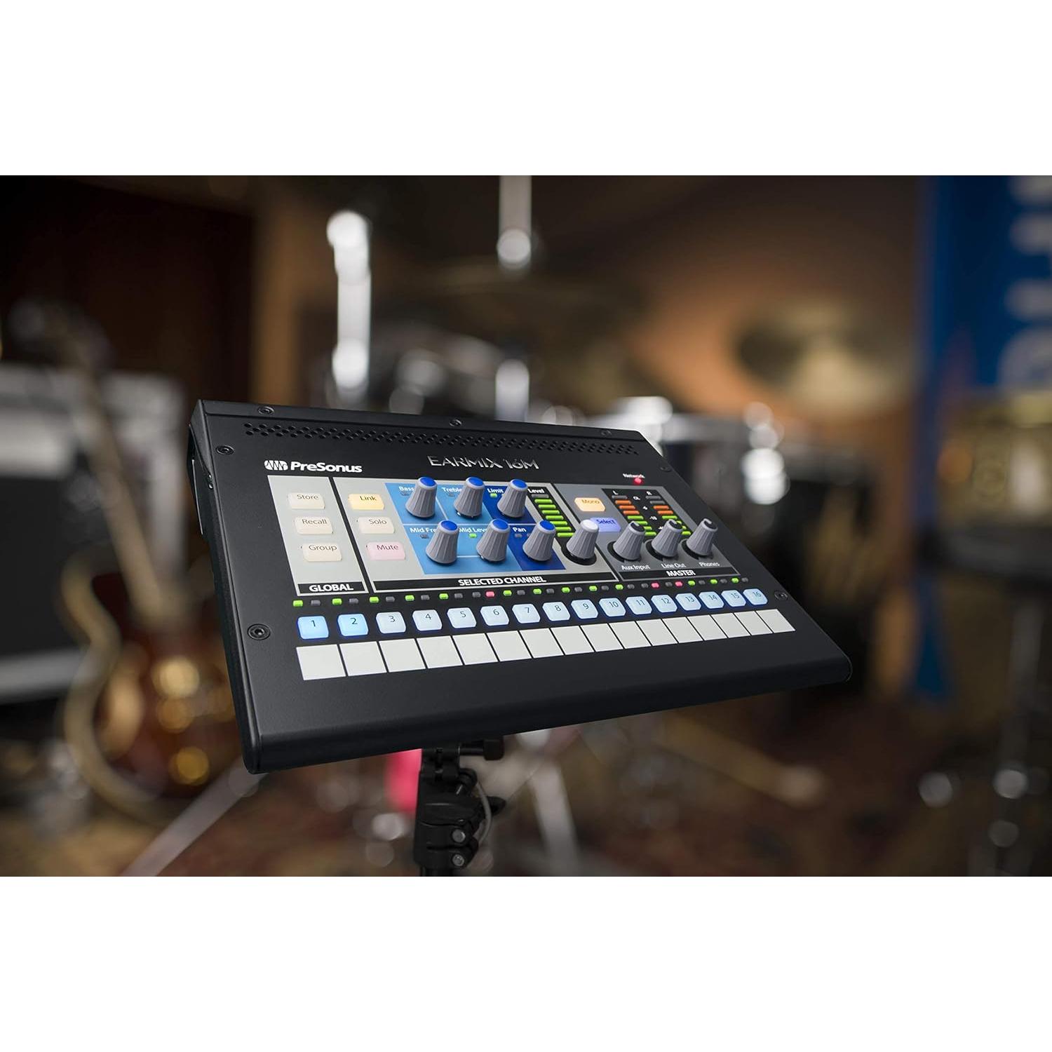 Mezclador de Monitores Personales PreSonus EarMix 16M AVB