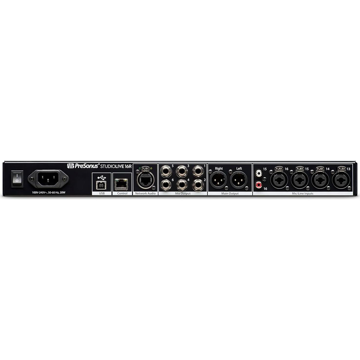 Mezclador Rack Digital PreSonus StudioLive 16R 18 Entradas